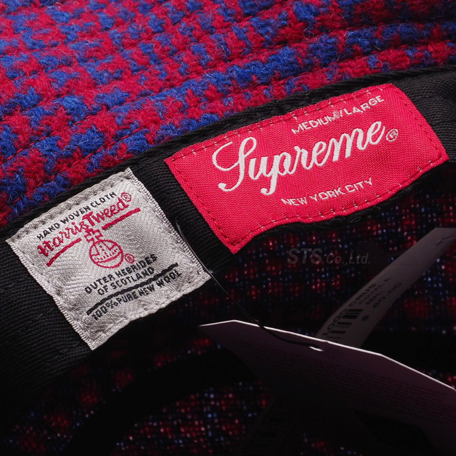 Supreme - Harris Tweed Classic Logo Crusher - ParkSIDER