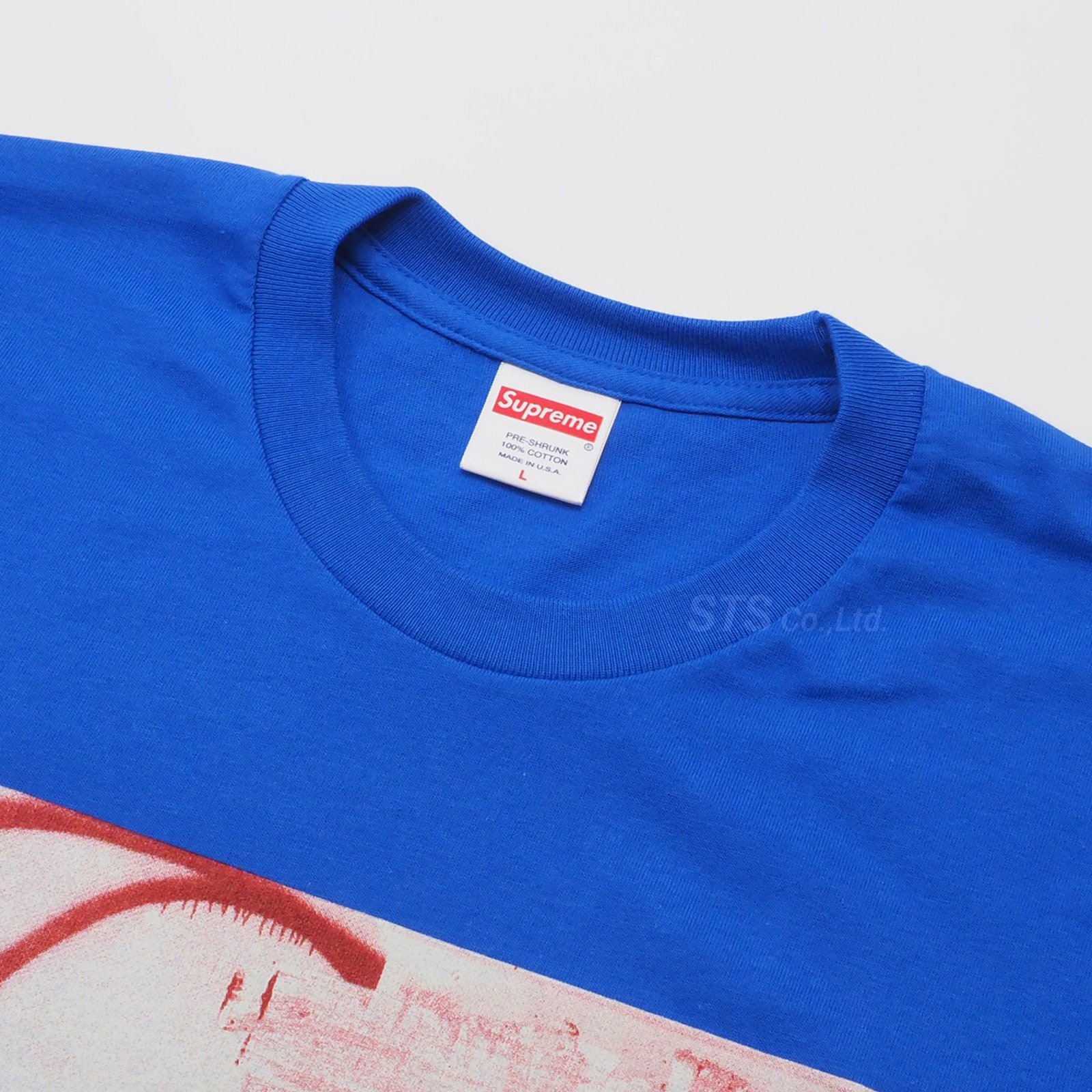 Supreme Christopher Wool 2001 Tee Royal | forum.iktva.sa