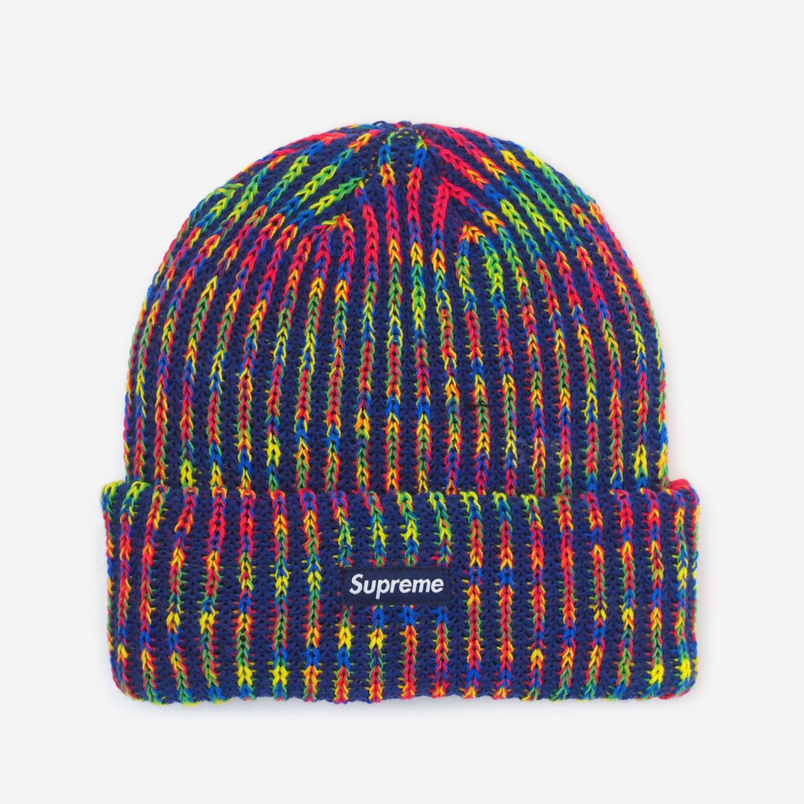 帽子Supreme Rainbow Knit Loose Gauge Beanie