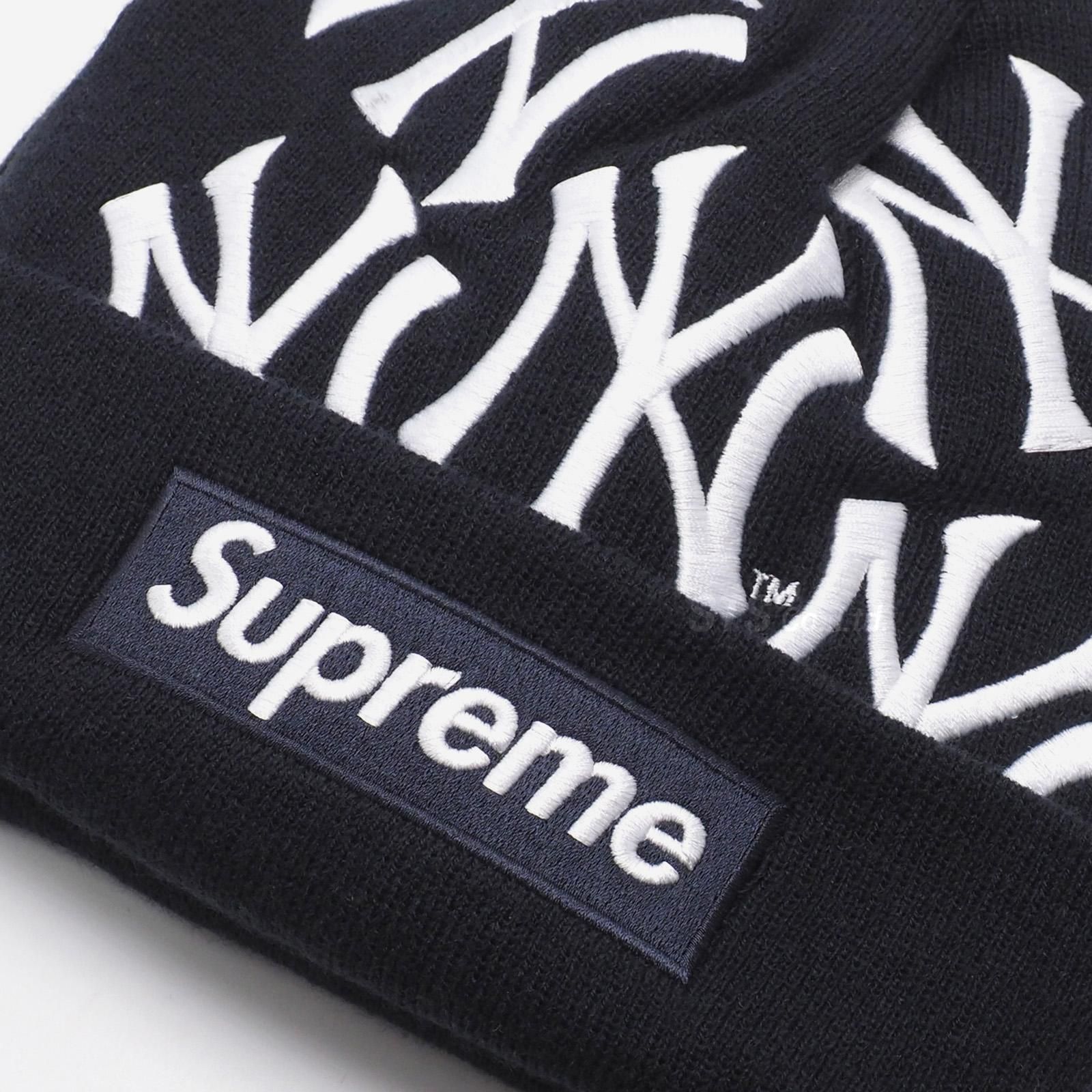 Supreme/New York Yankees/New Era Box Logo Beanie - ParkSIDER
