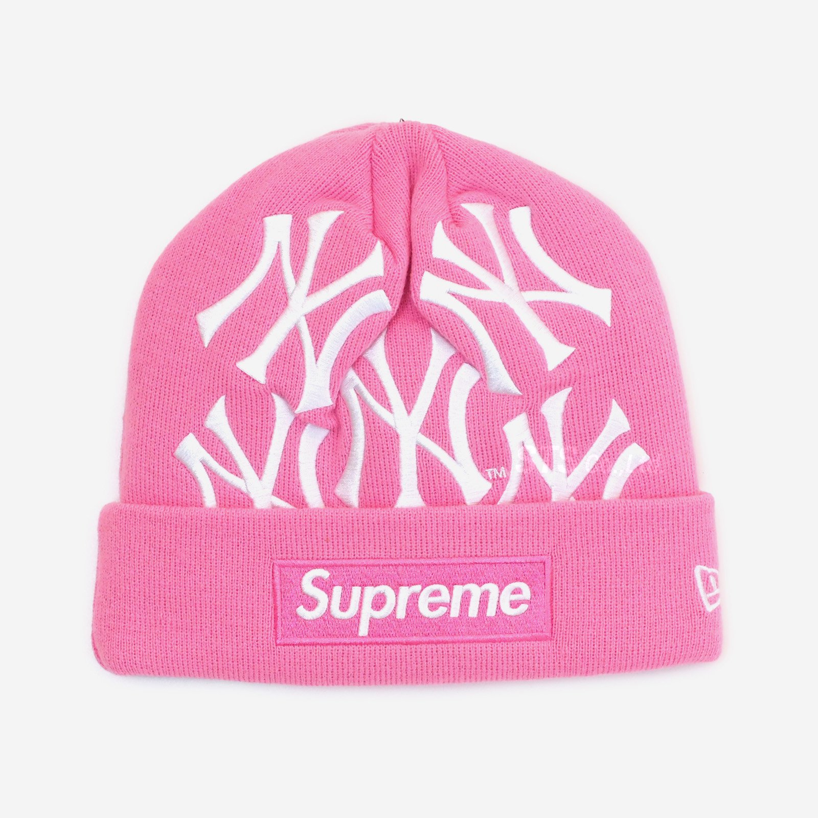 Supreme/New York Yankees/New Era Box Logo Beanie - ParkSIDER