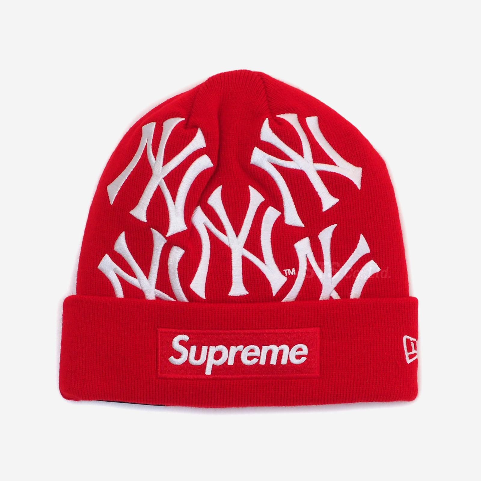 Supreme/New York Yankees/New Era Box Logo Beanie - ParkSIDER