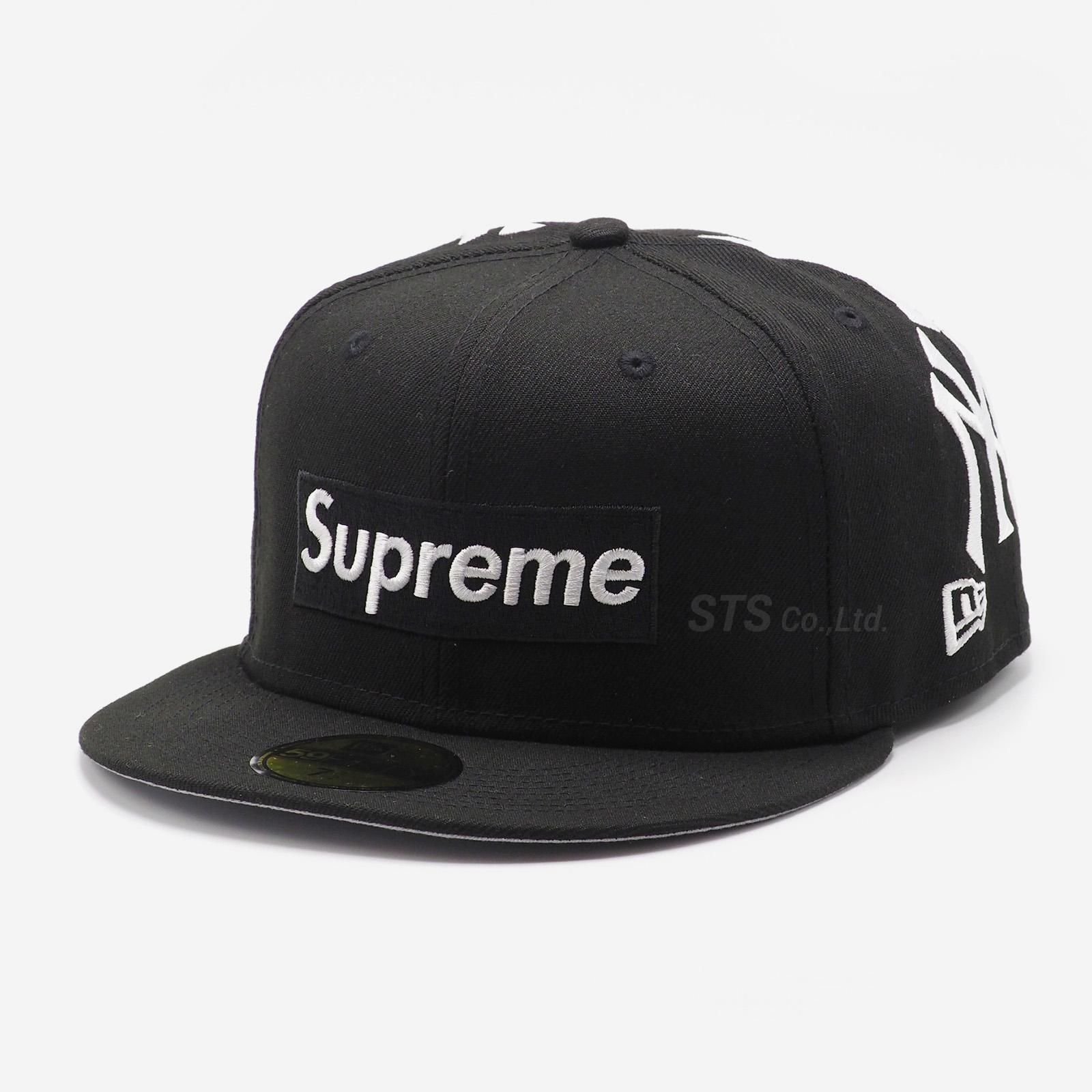 カラーネイビーNAVYSupreme New York Yankees Box Logo　ヤンキース