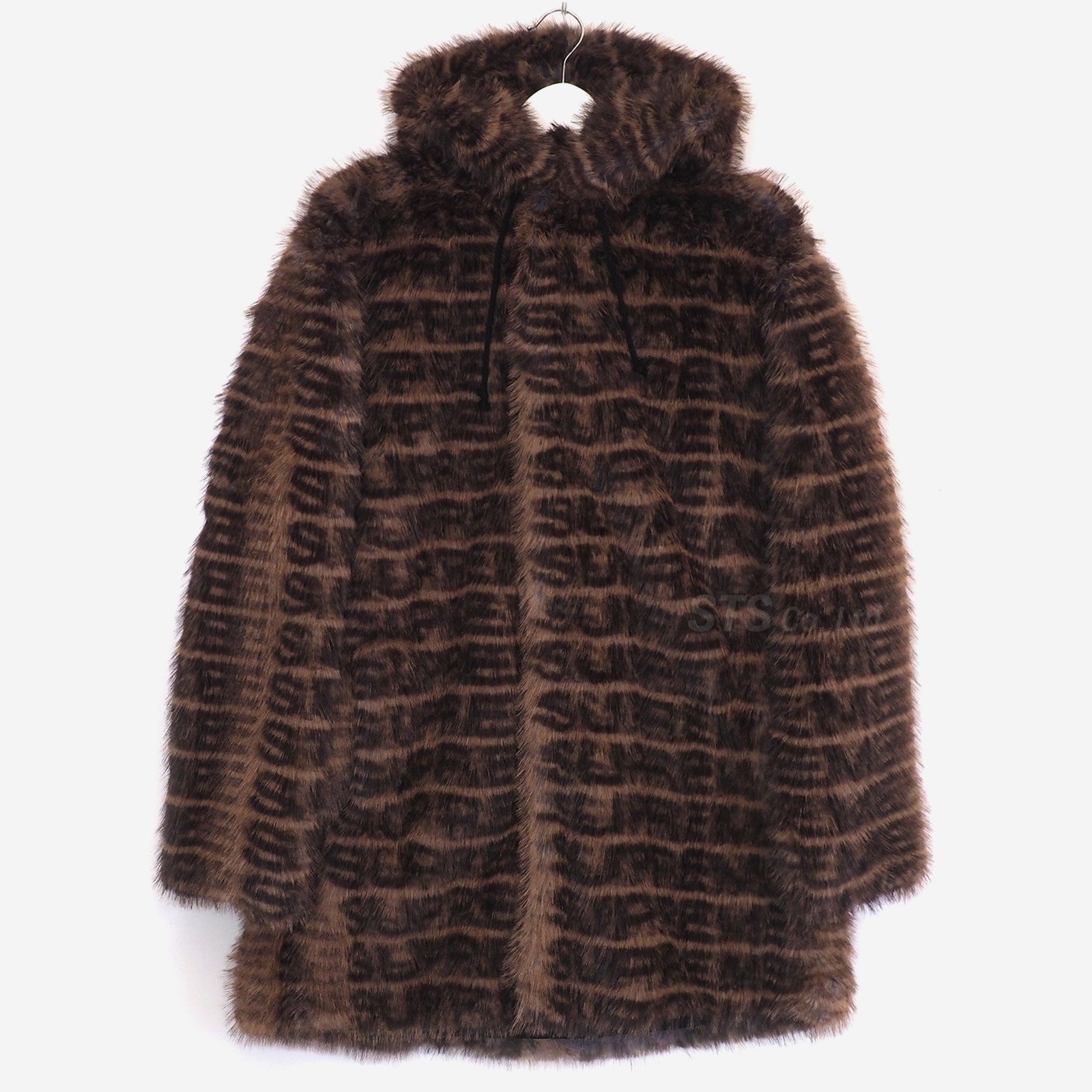 Supreme 21SS Faux Fur Hooded Coat ファーコート-