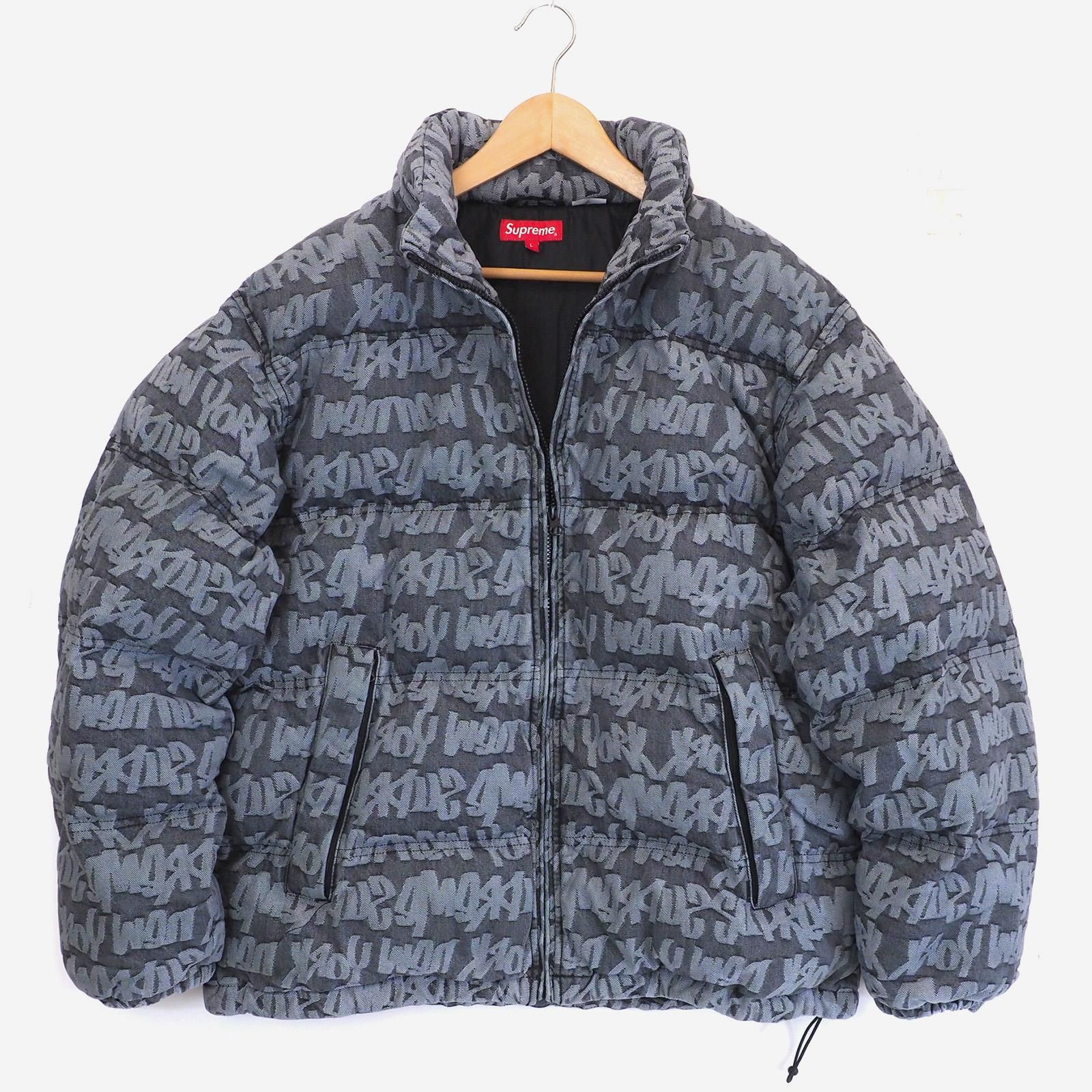 Supreme - Fat Tip Jacquard Denim Puffer Jacket - ParkSIDER