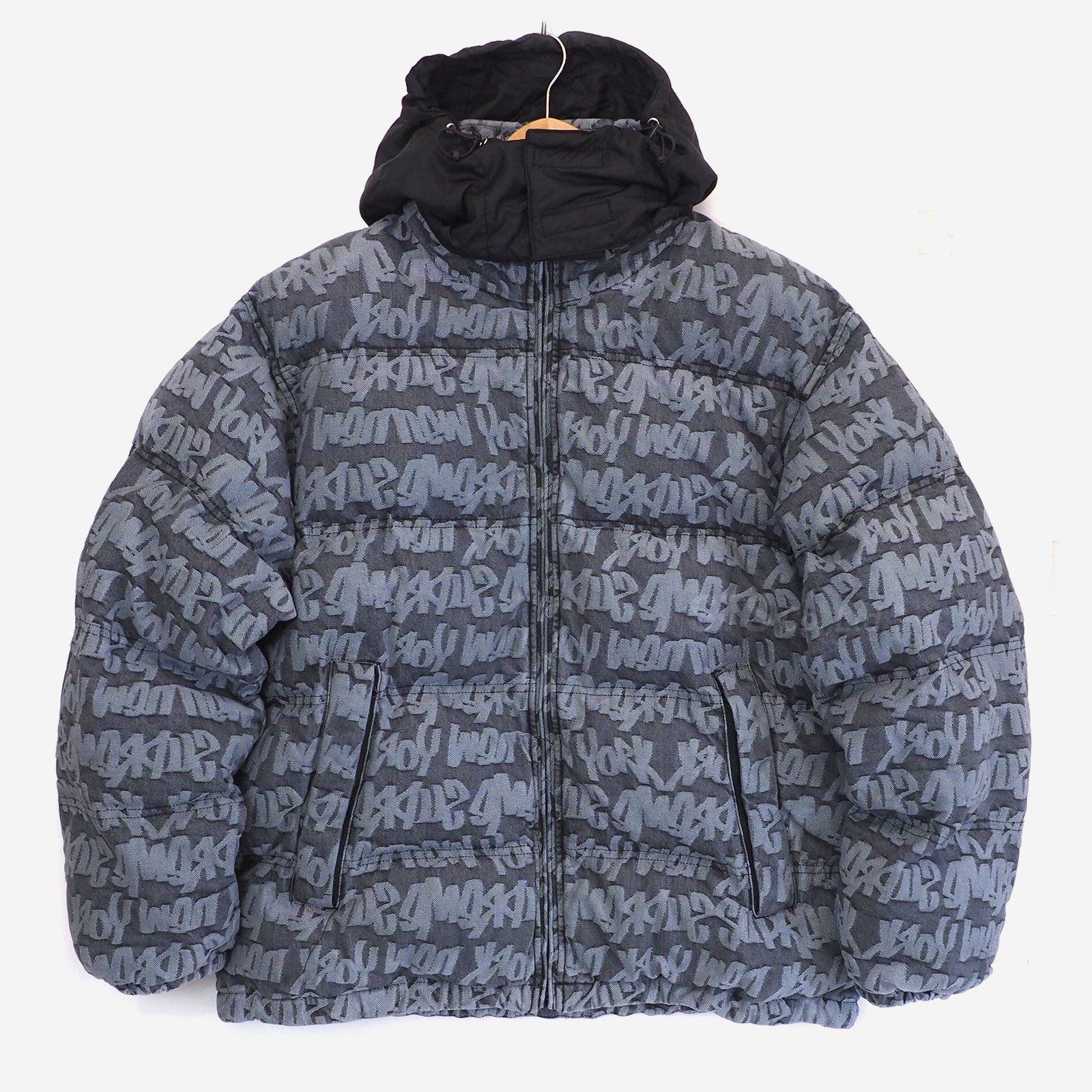 Supreme - Fat Tip Jacquard Denim Puffer Jacket - ParkSIDER