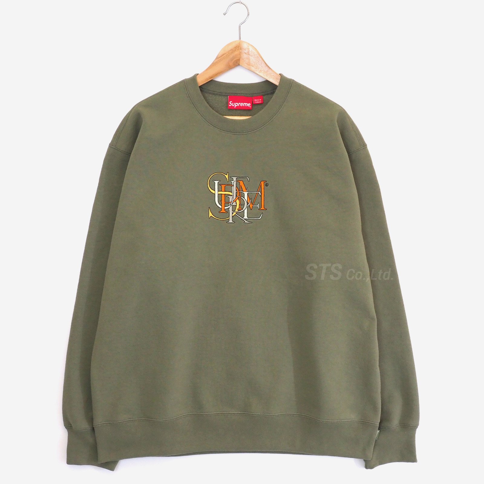 Supreme - Overlap Crewneck - ParkSIDER