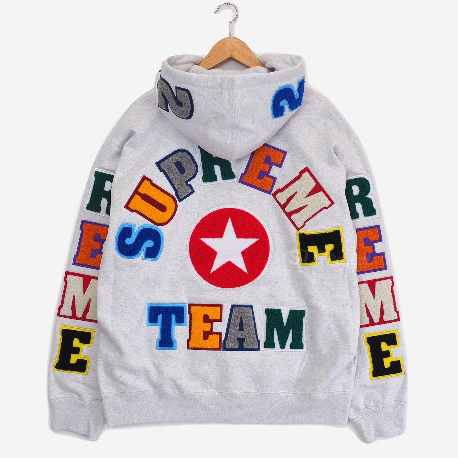 Supreme - Supreme Team Chenille Hooded Sweatshirt - ParkSIDER