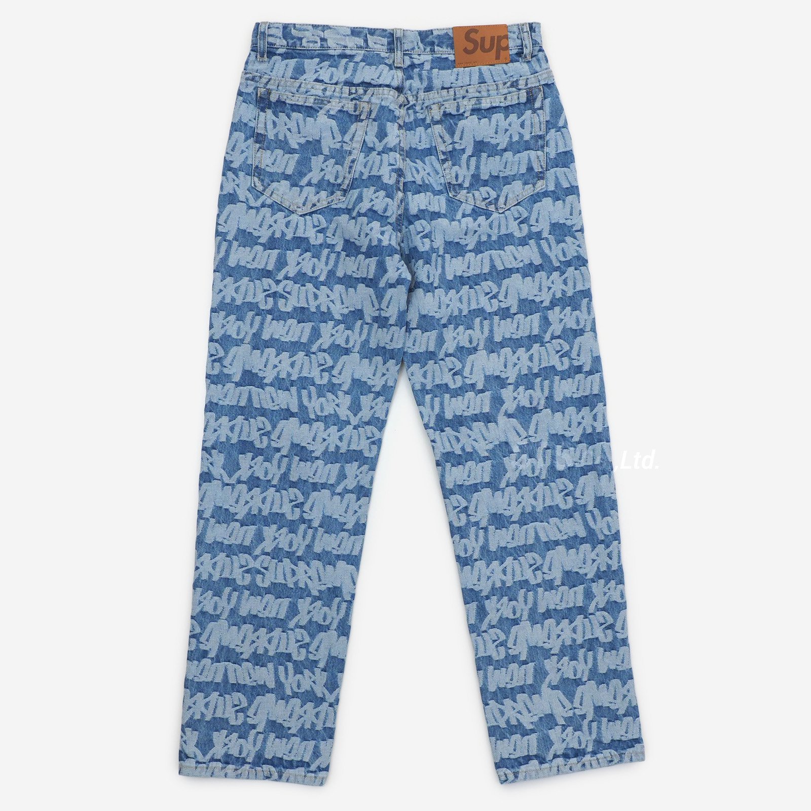 Supreme - Fat Tip Jacquard Regular Jean - ParkSIDER