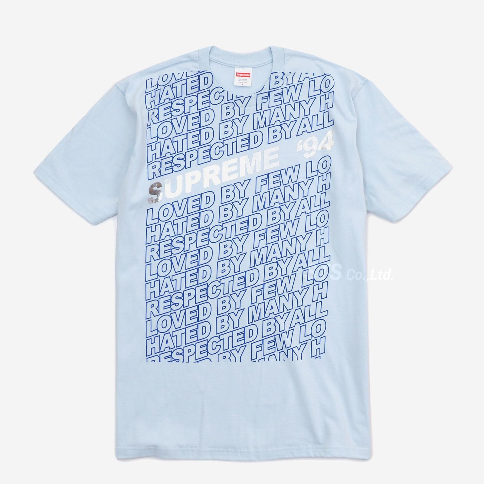 Supreme - Respected Tee - ParkSIDER