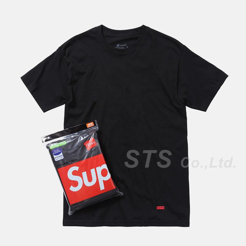 工場直販 ☆Hanes ヘインズ Supreme ストリート トップス Tシャツ