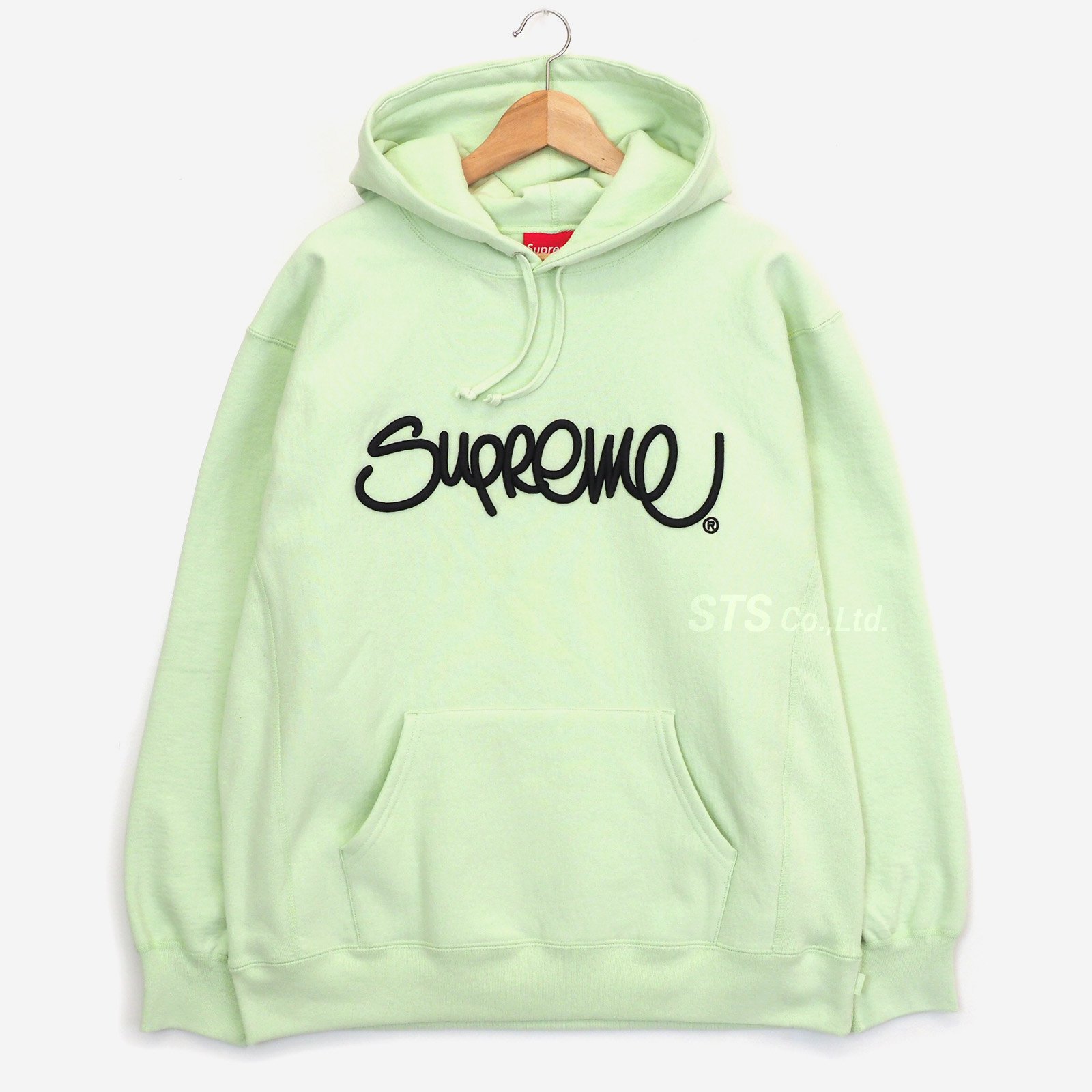supreme21ss Hand style Hooded sweatshirt