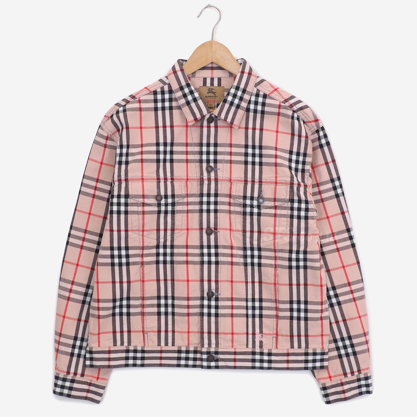 Supreme/Burberry Denim Trucker Jacket - ParkSIDER