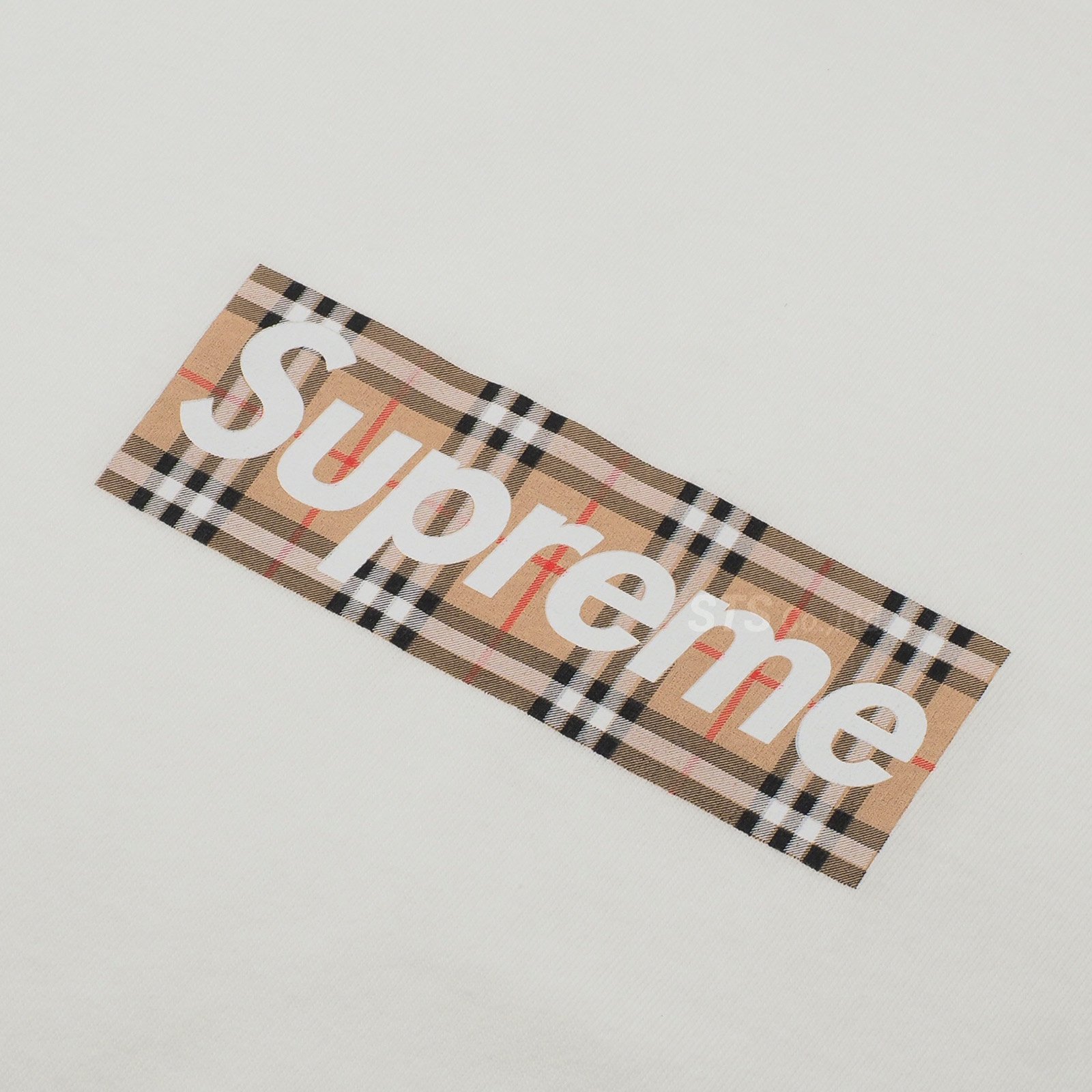 Supreme/Burberry Box Logo Tee - ParkSIDER