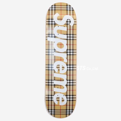 Supreme/Burberry Skateboard