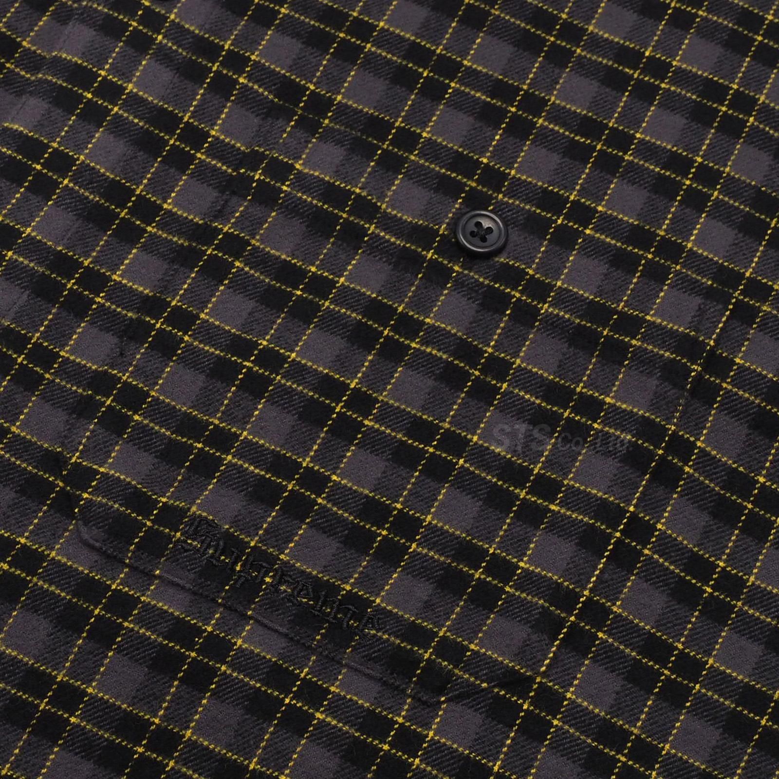 Supreme - Mini Plaid Hooded Shirt - ParkSIDER