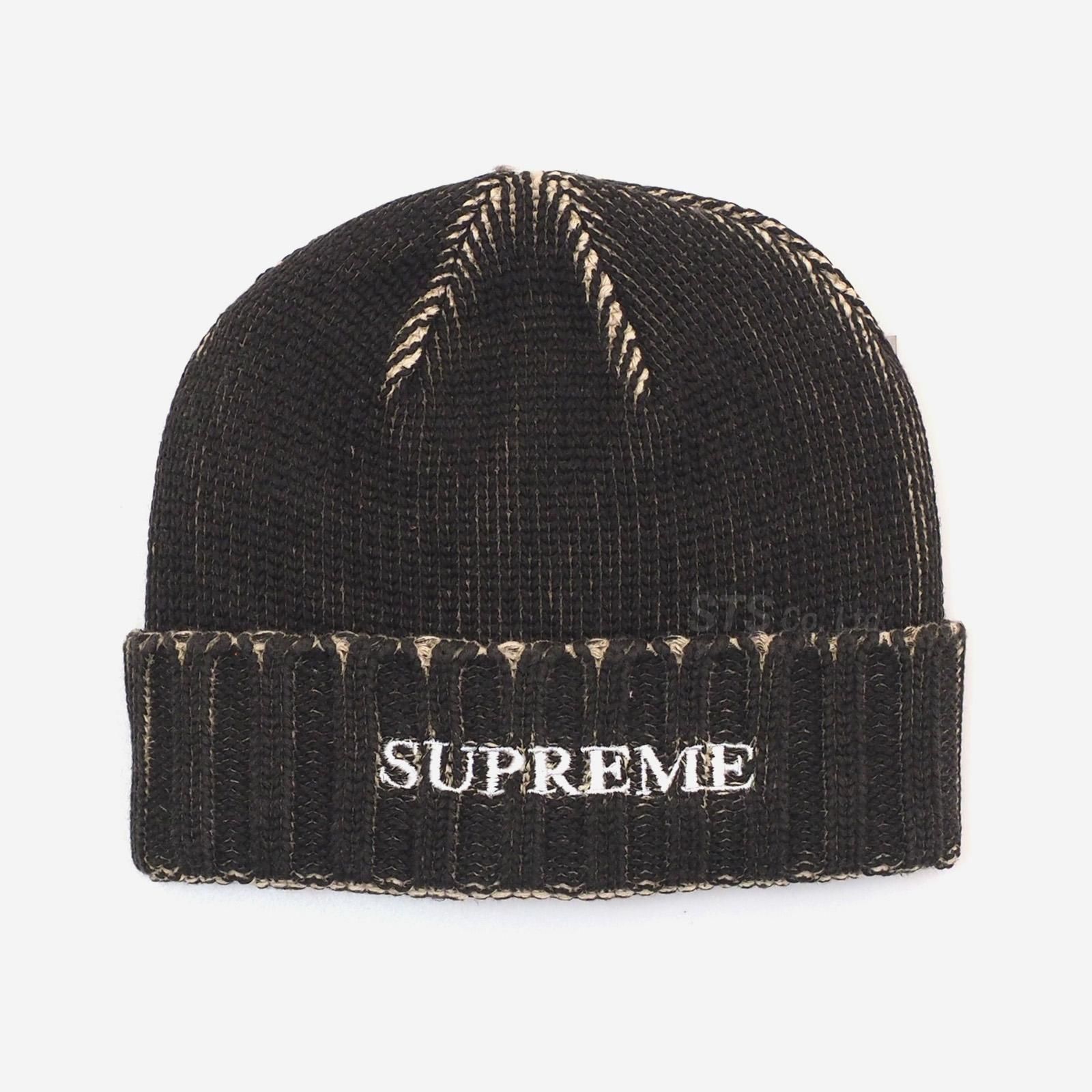 Supreme Overprint Beanie ビーニー Olive Supreme Overprint Beanie (SS22) - $40