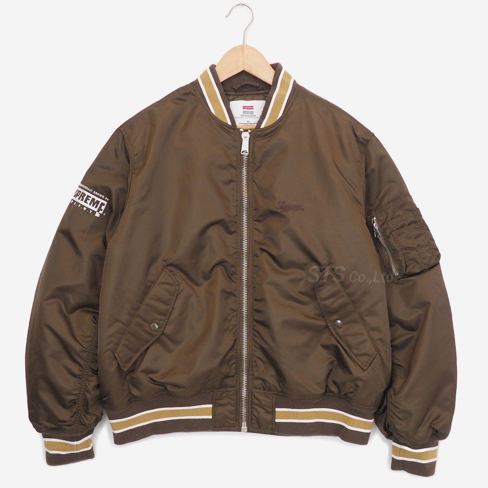 Supreme - Second To None MA-1 Jacket - ParkSIDER