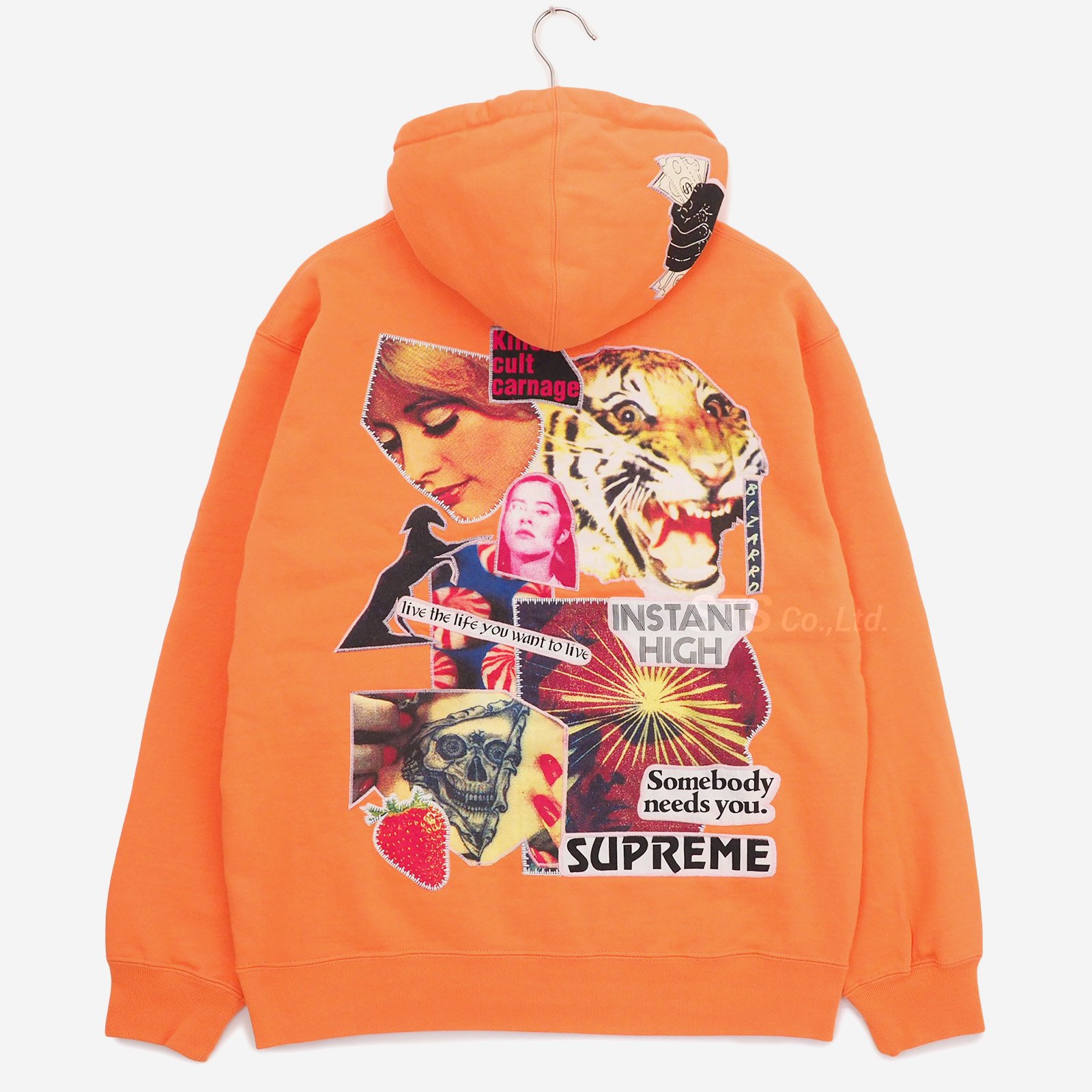 Supreme - Instant High Patches Hooded Sweatshirt - ParkSIDER