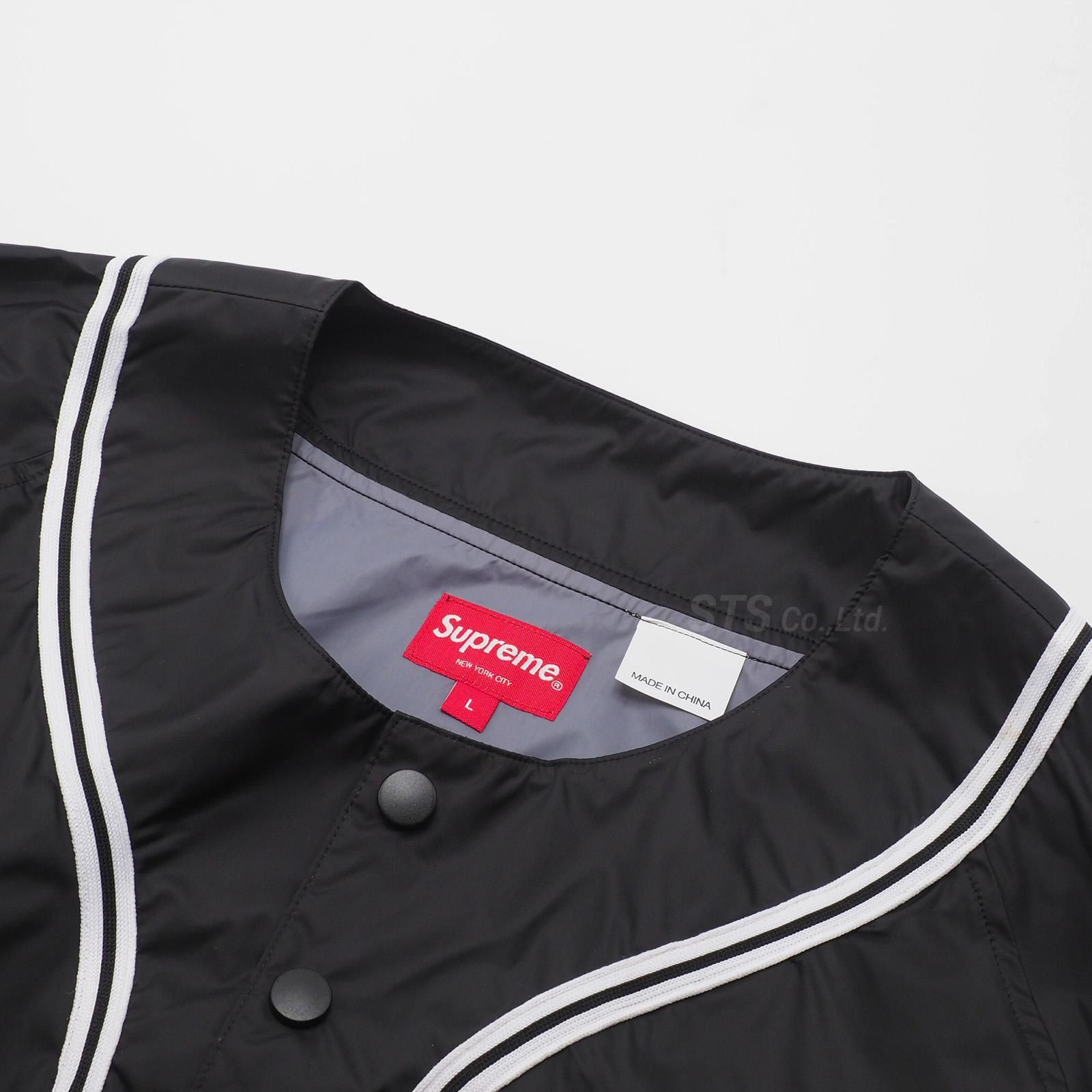 Supreme - Snap-Off Sleeve L/S Baseball Top - ParkSIDER