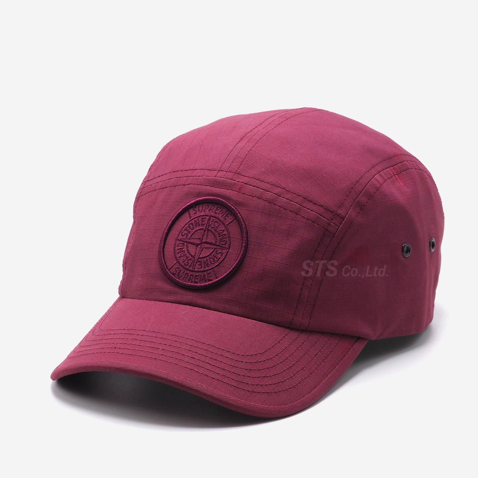 Supreme/Stone Island Reactive Ice Camo Ripstop Camp Cap