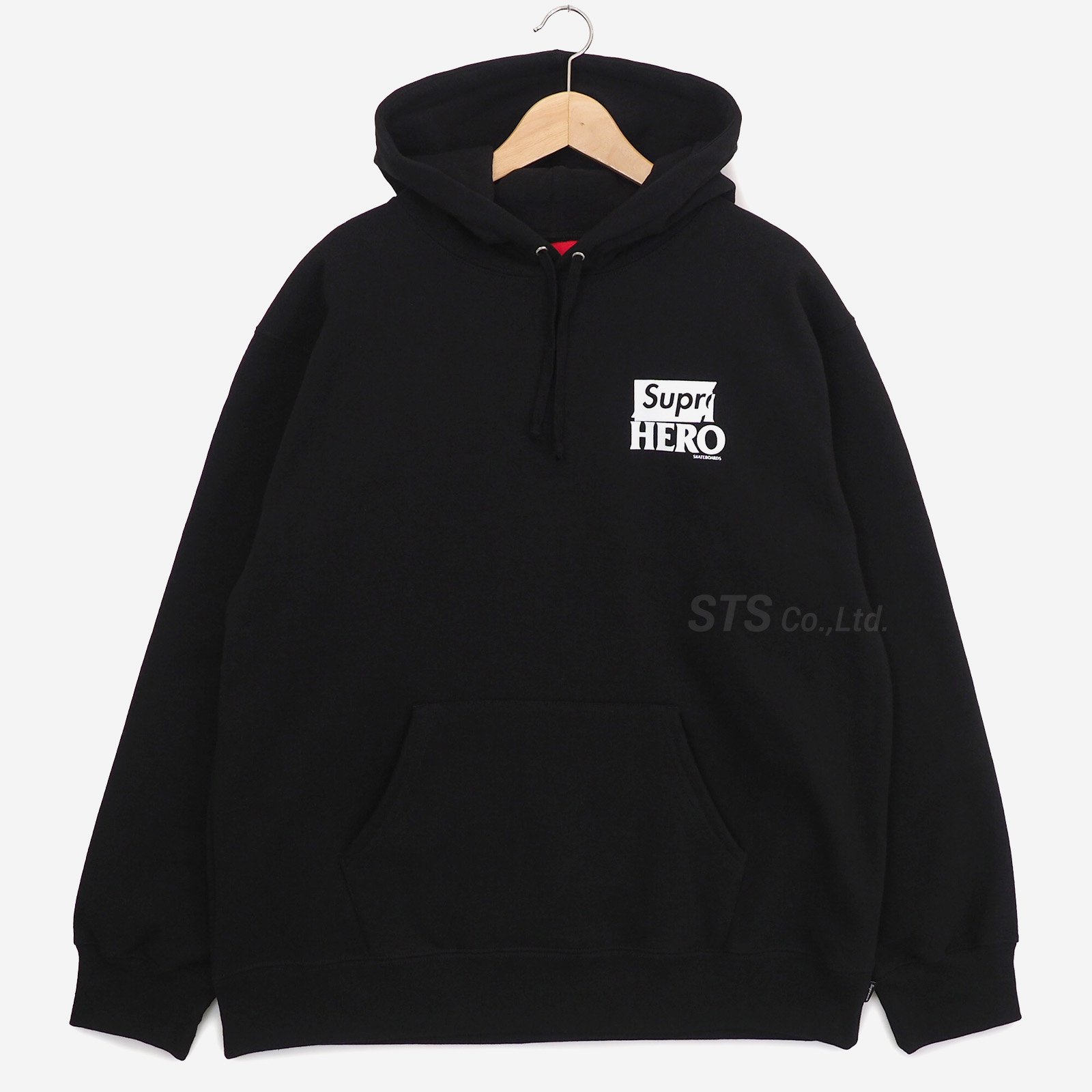 トップス90s ANTI HERO logo printed zip up hoodie