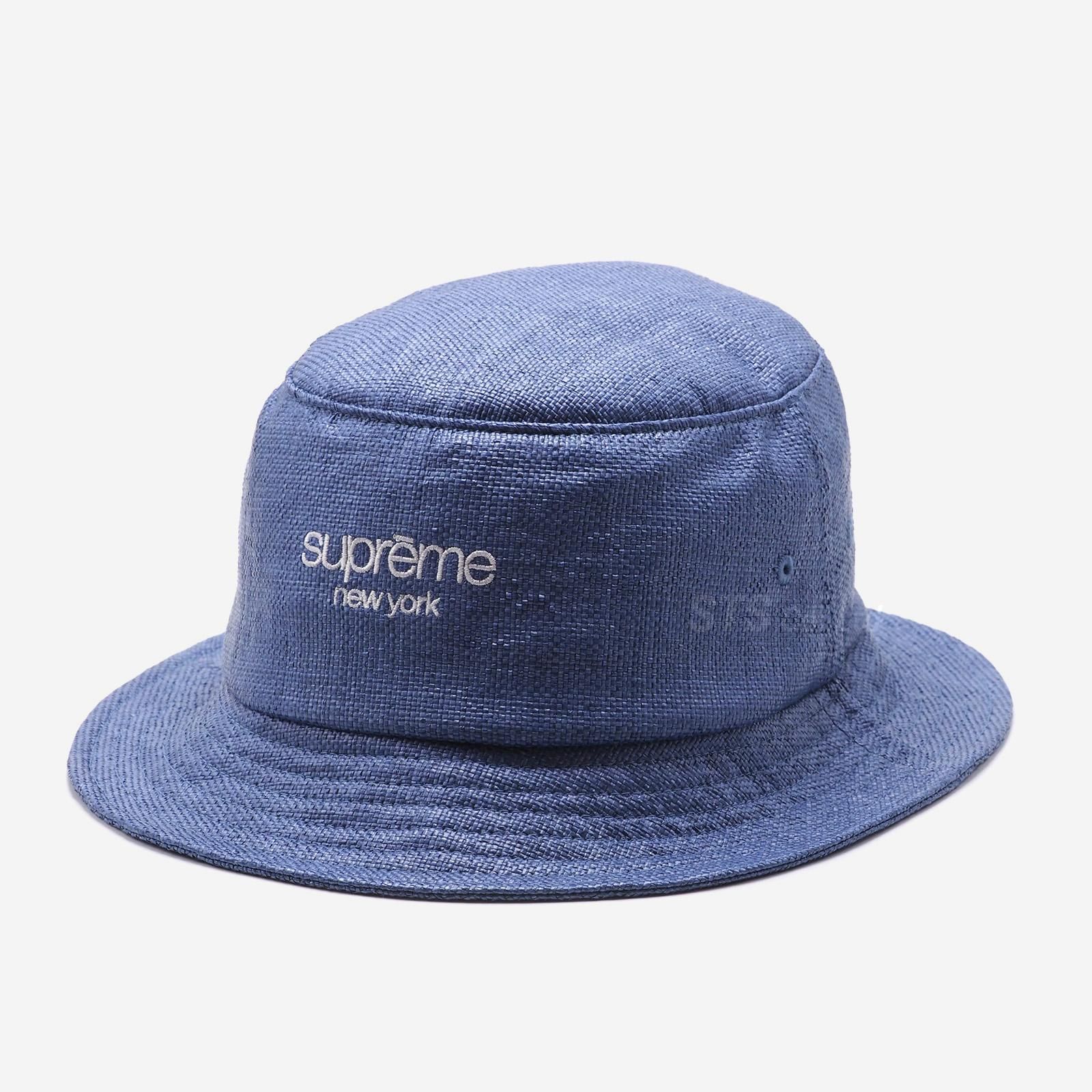 supreme Raffia Crusher シュプリーム 麦わら ハット-