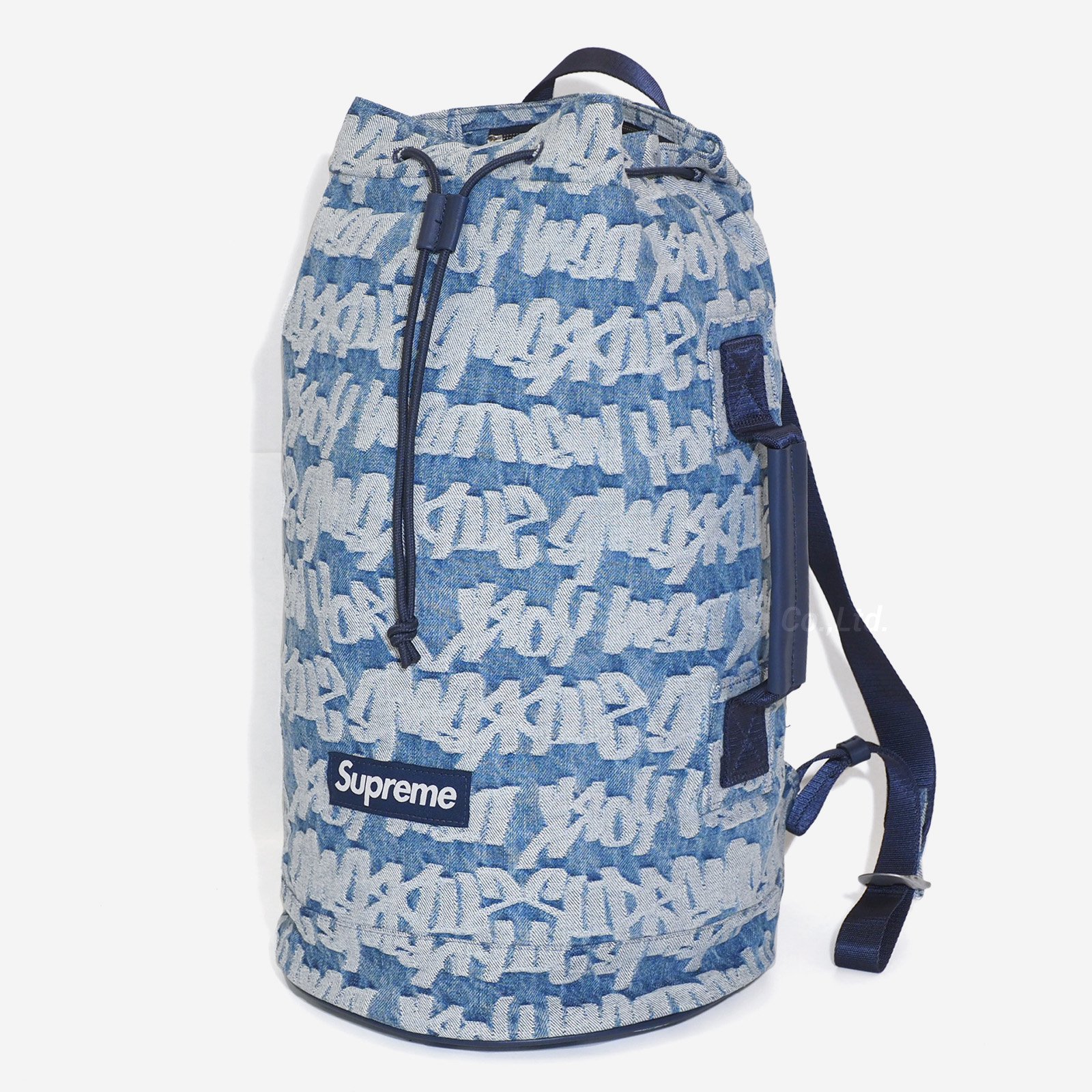 Supreme - Fat Tip Jacquard Denim Backpack - ParkSIDER