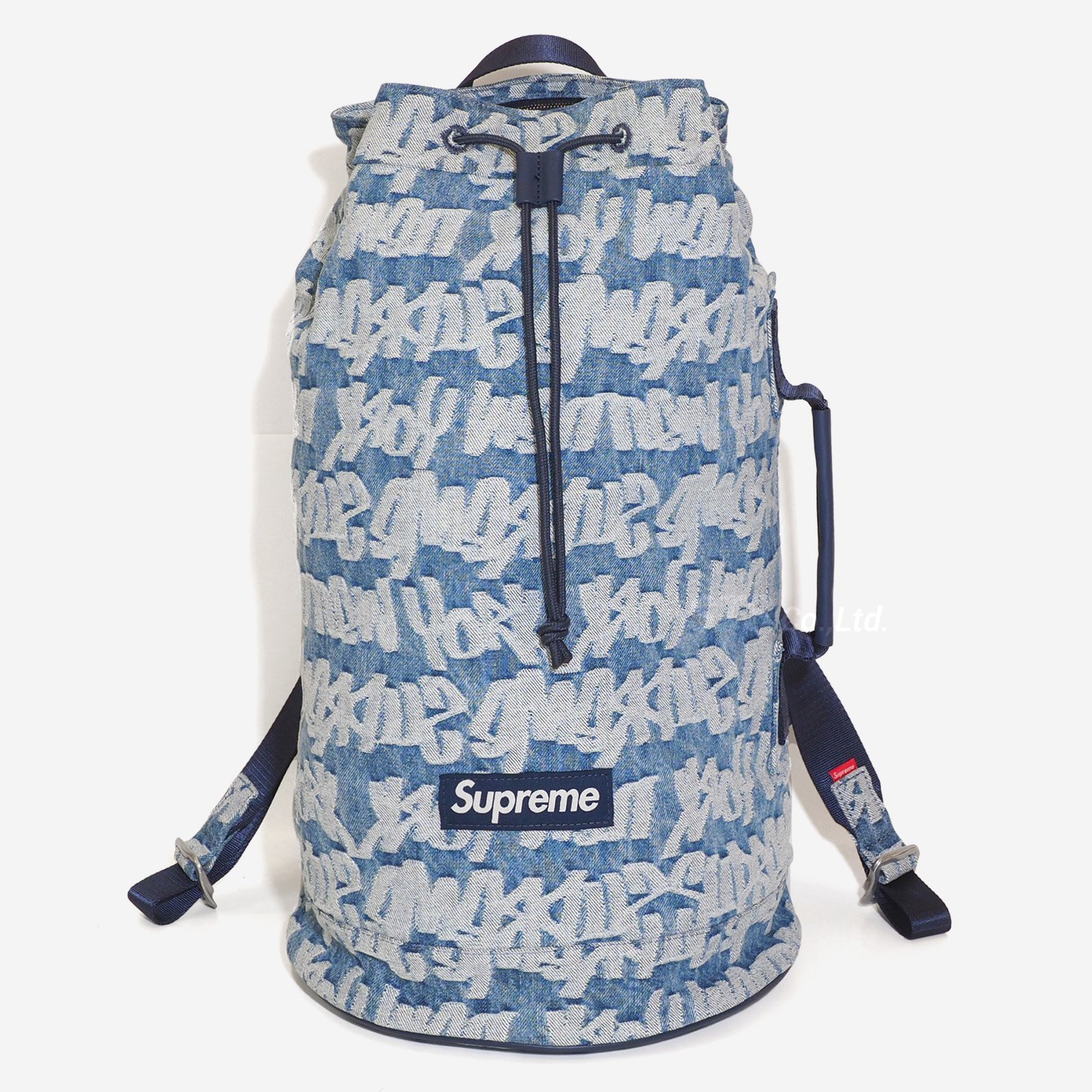 Supreme - Fat Tip Jacquard Denim Backpack - ParkSIDER