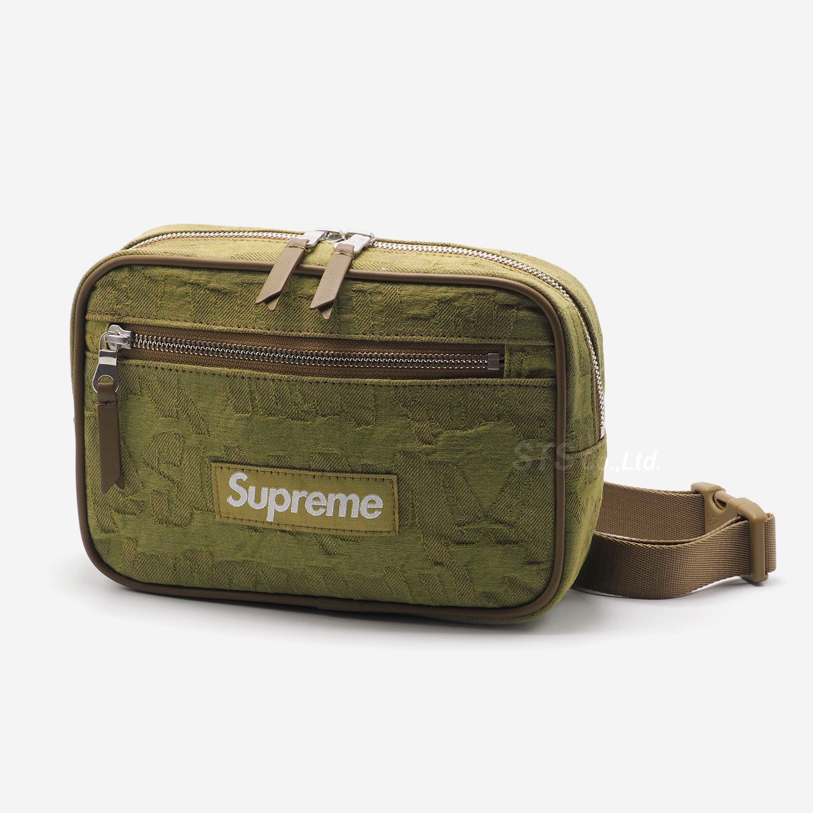 Supreme - Fat Tip Jacquard Denim Waist Bag - ParkSIDER