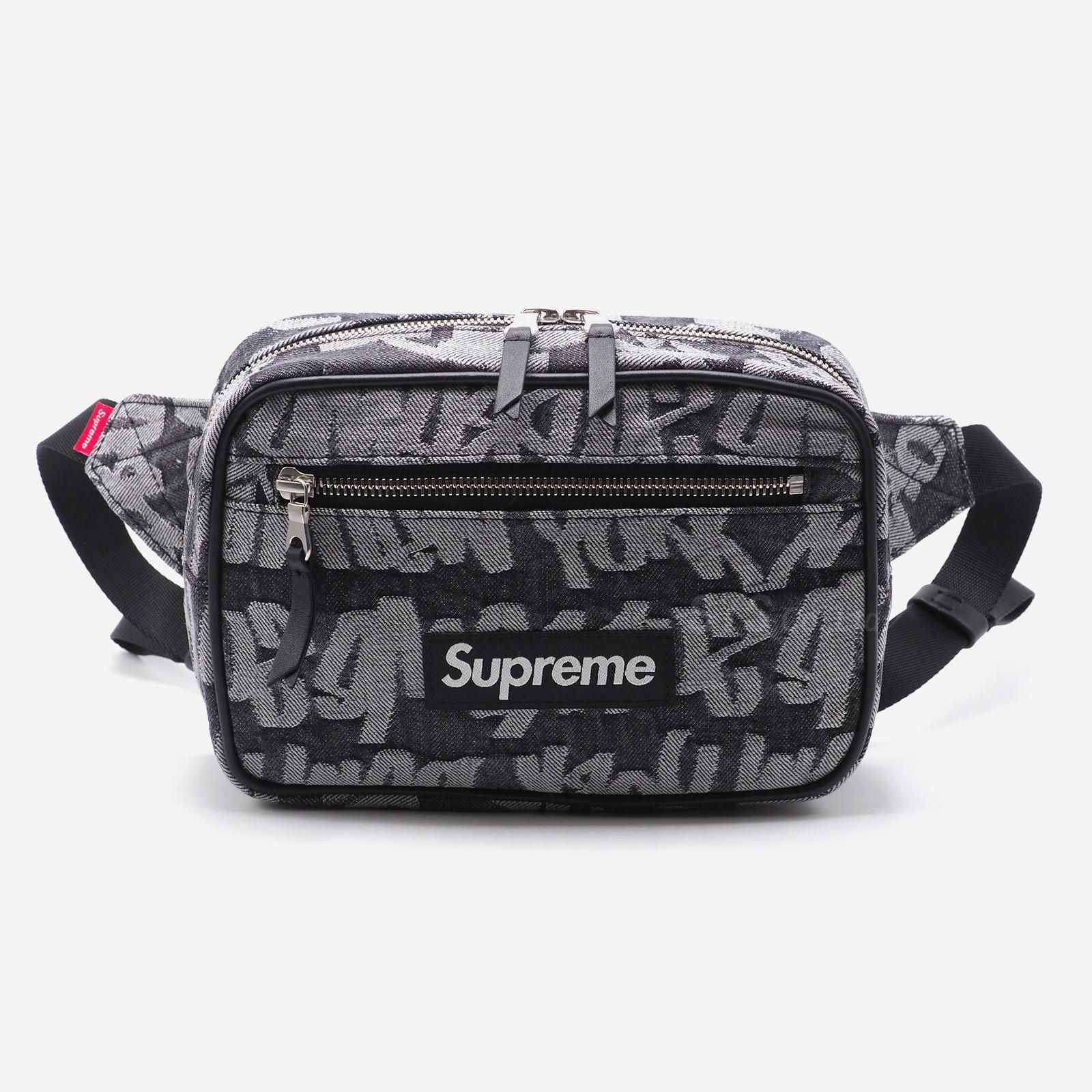 Supreme - Fat Tip Jacquard Denim Waist Bag - ParkSIDER