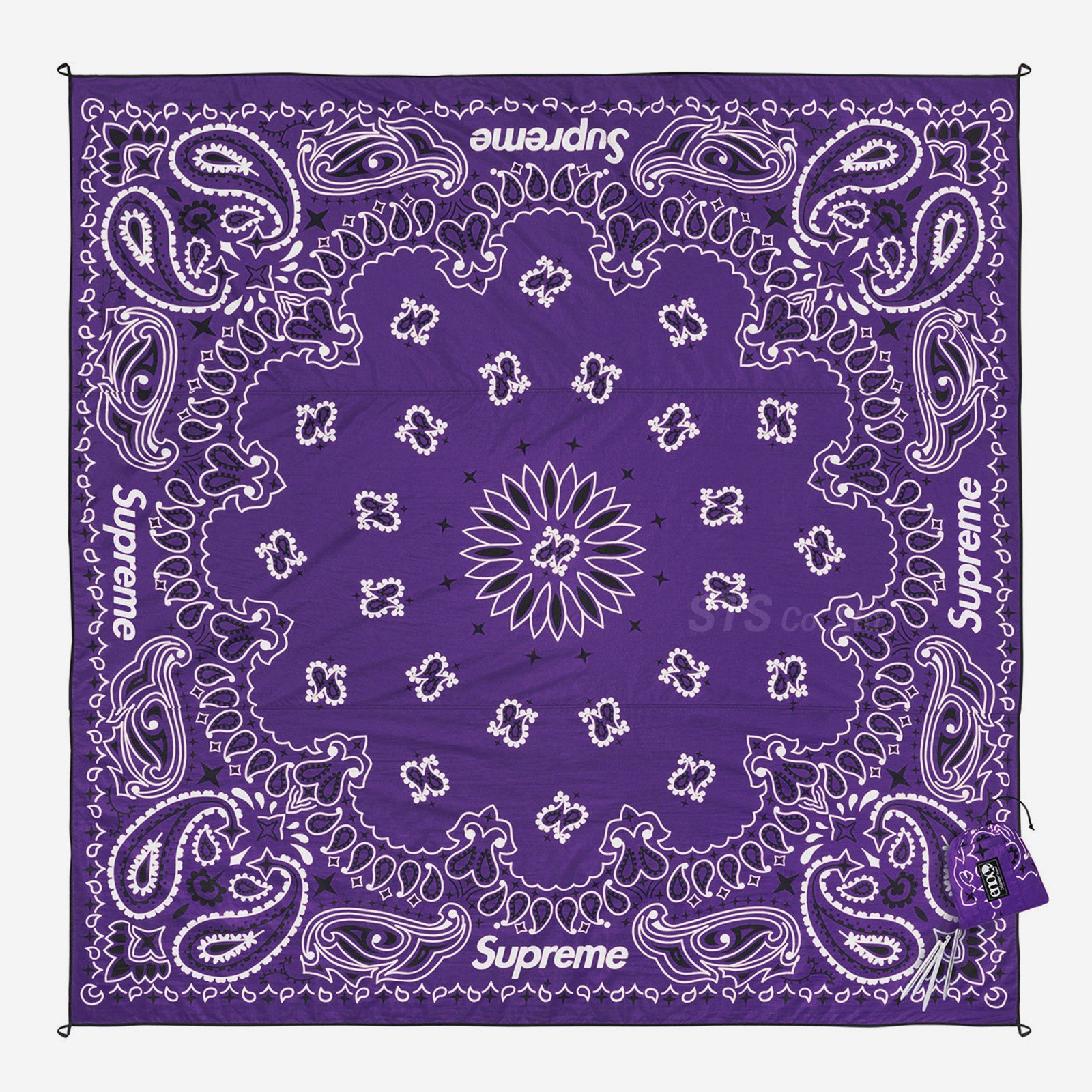 Supreme ENO Islande Nylon Blanket Purple
