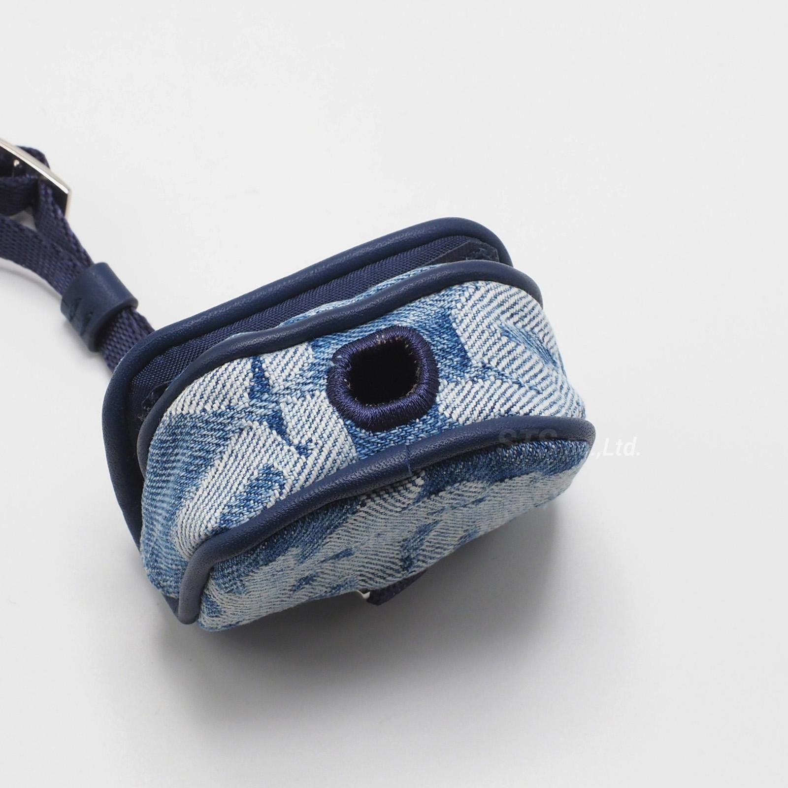 小物 supreme fat tip jacguard denim airpod シュプリーム 22SS Fat Tip Jacquard Denim AirPod Case