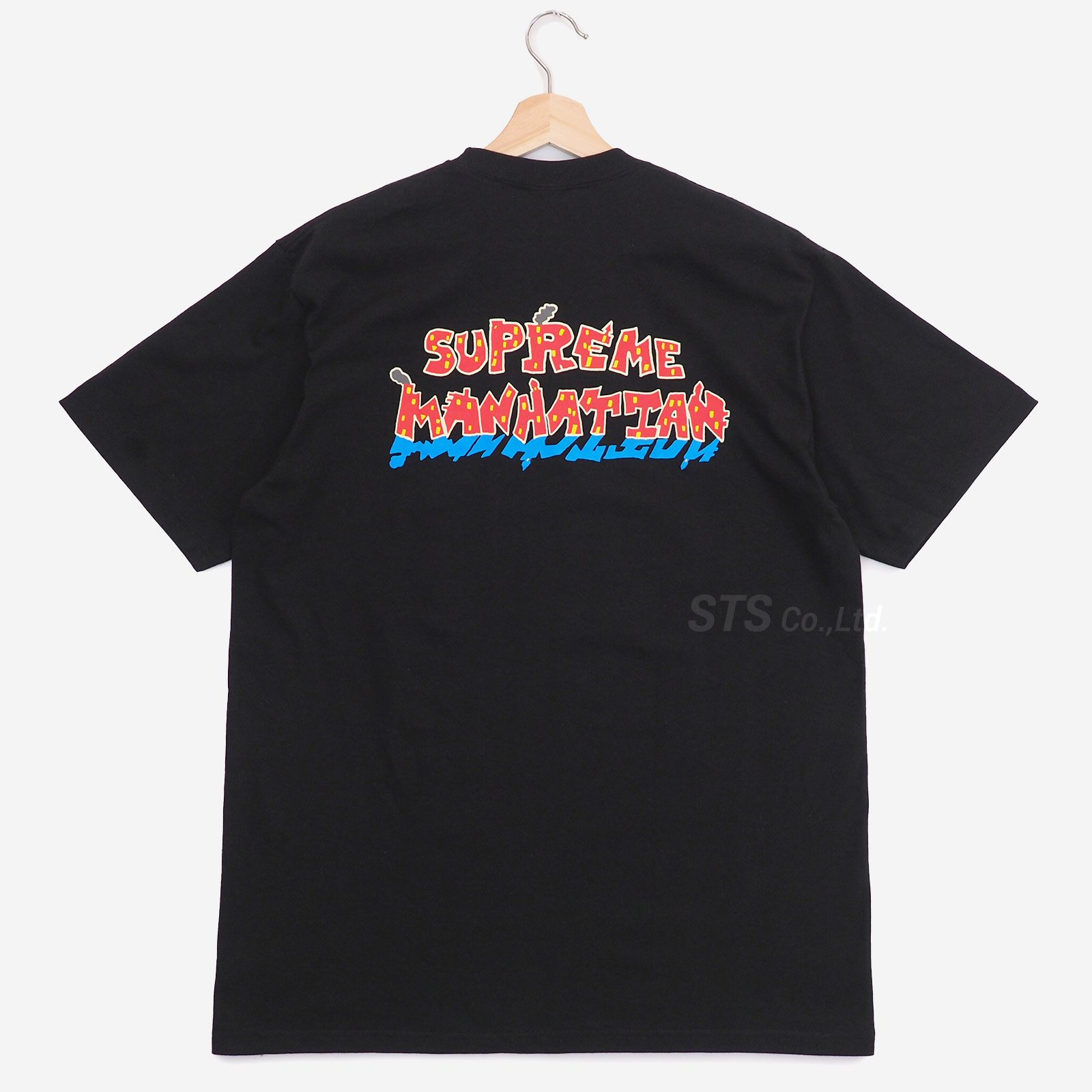 Supreme Manhattan Tee "Black"Tシャツ/カットソー(半袖/袖なし)