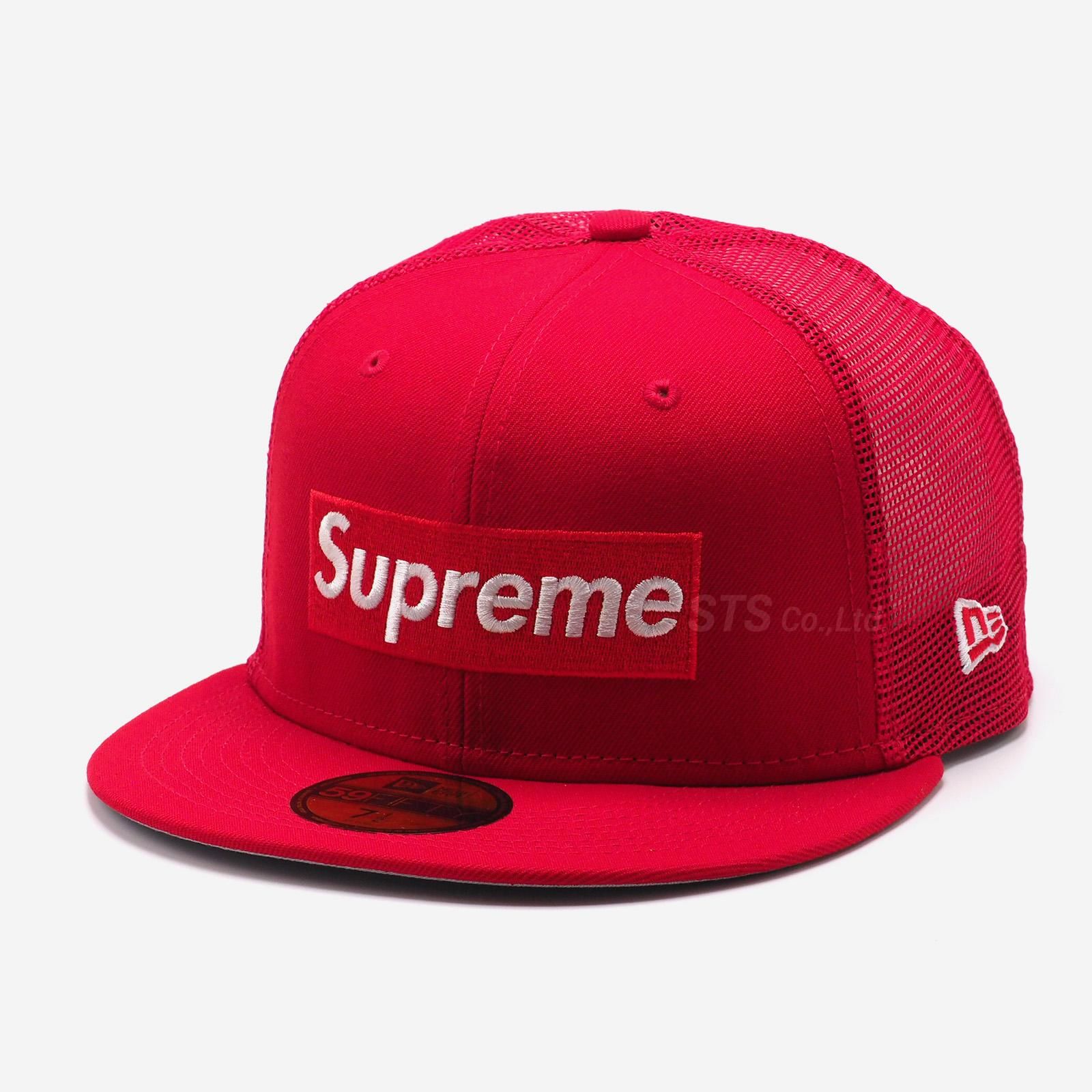 シュプリーム Box Logo Mesh Back New Era 5/8 ピン-