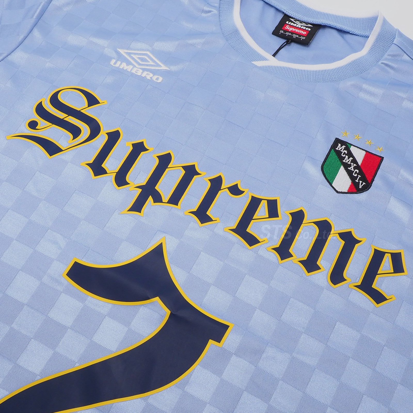 Supreme / Umbro Soccer Jersey  ライトブルー