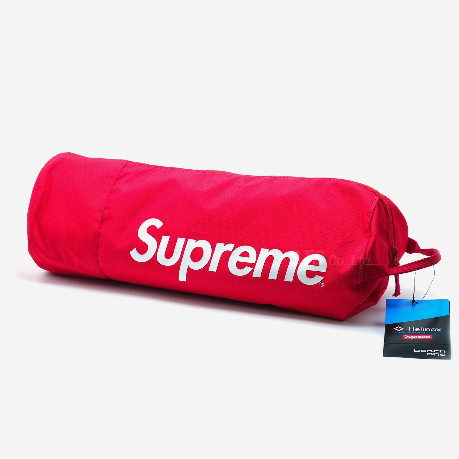 第一ネット - supreme helinox bench one レッド - オフィシャル