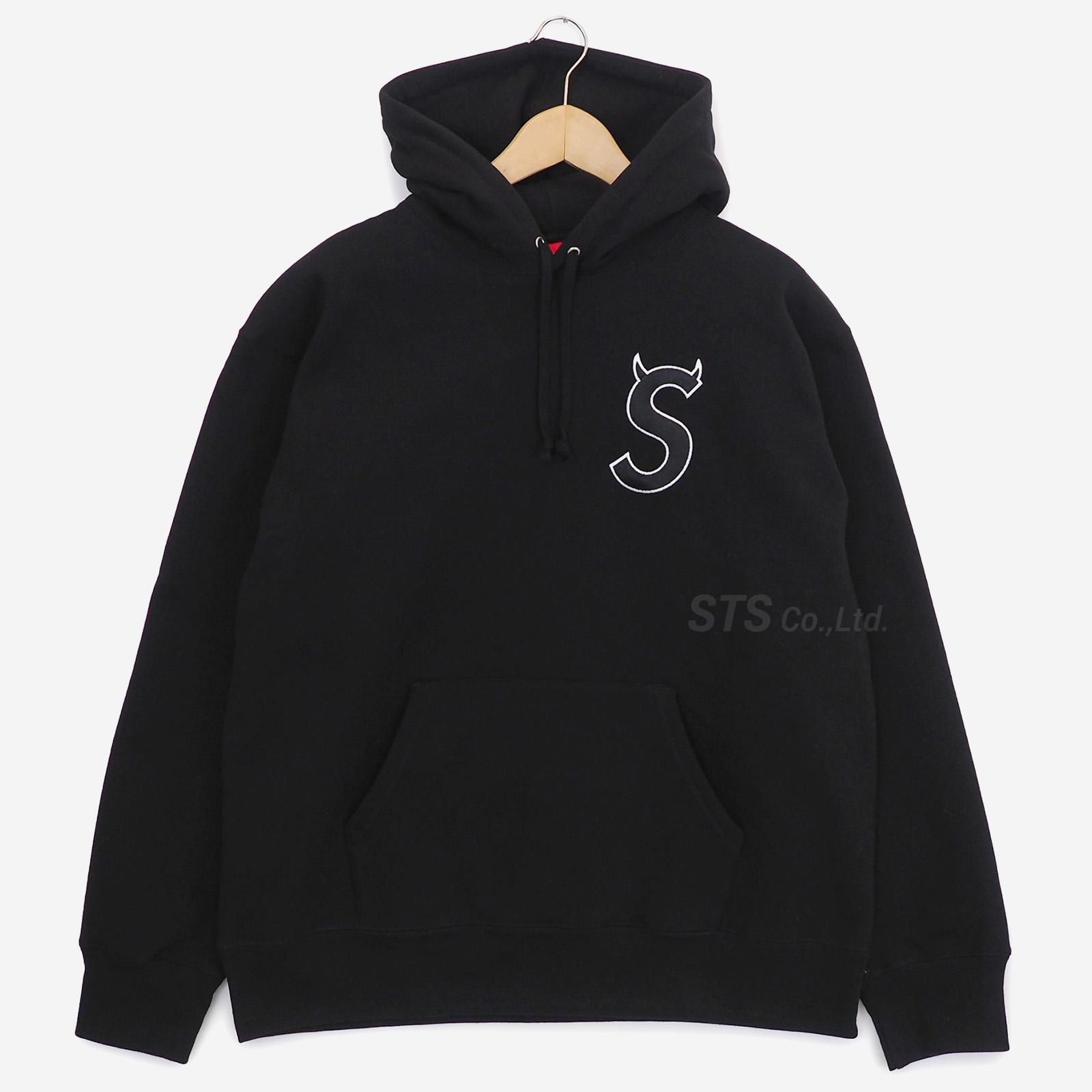 Supreme - S Logo Hooded Sweatshirtツノ デビル - パーカー