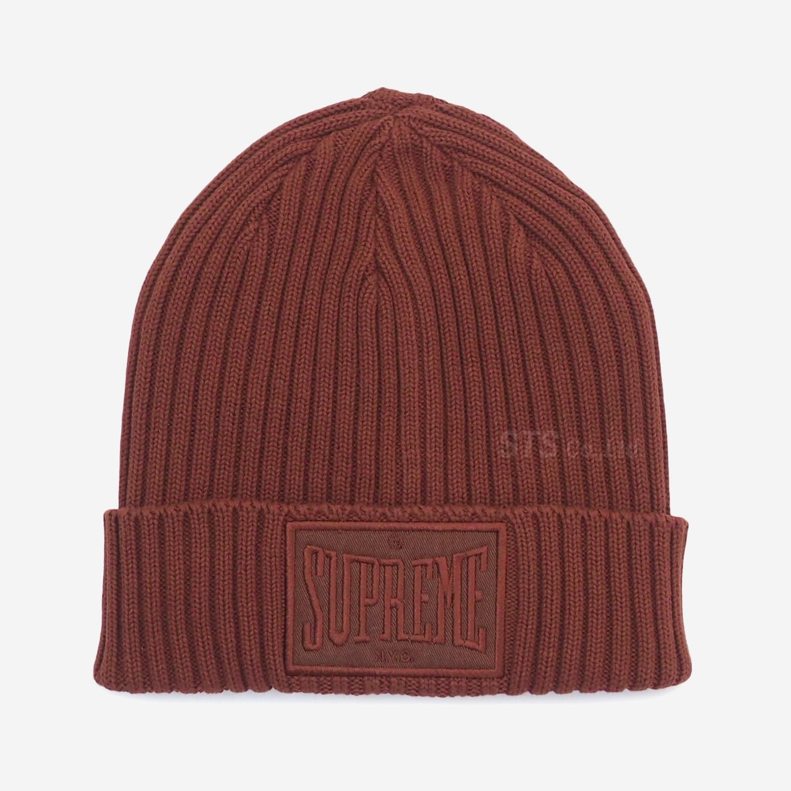 Supreme - Overdyed Patch Beanie - ParkSIDER