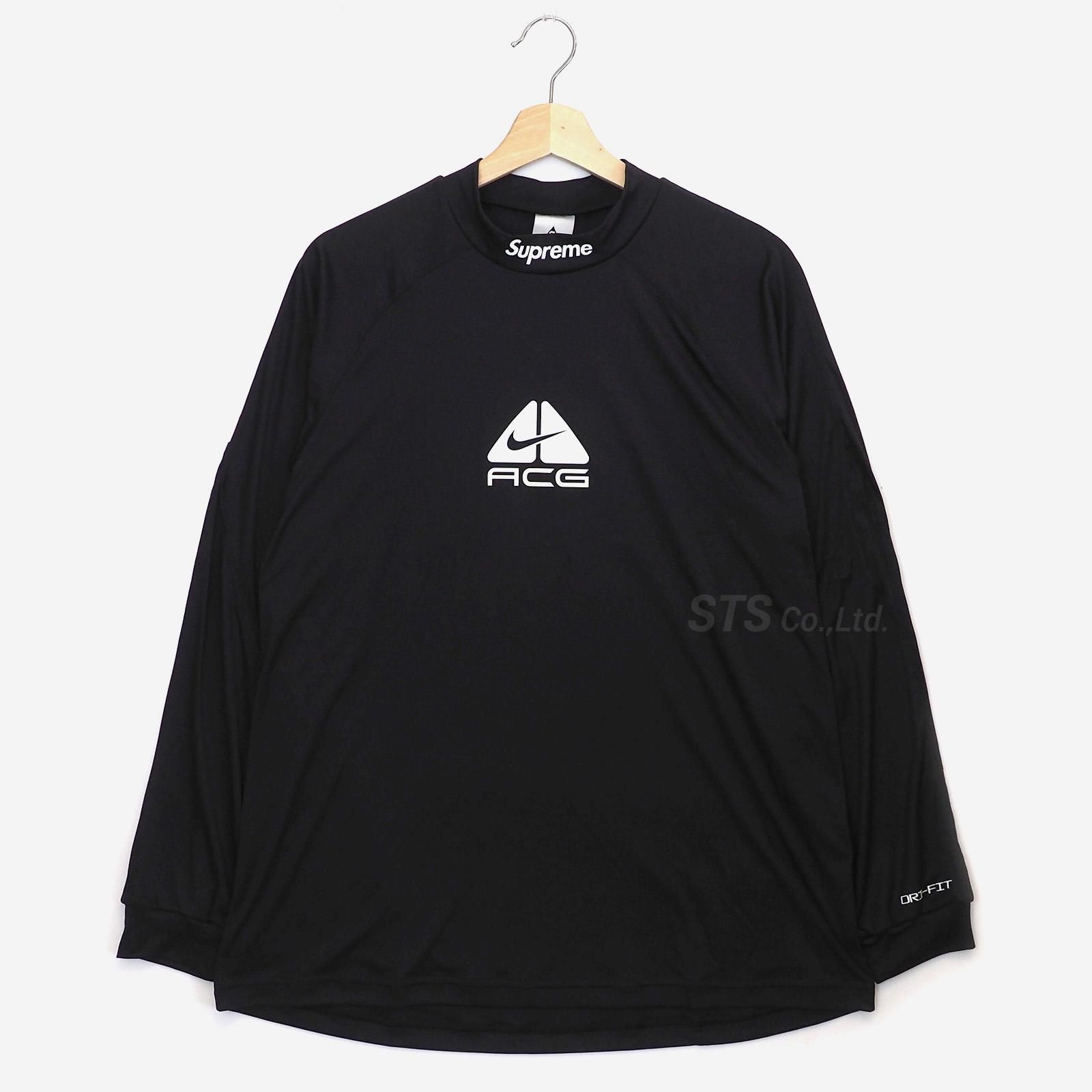 22AW 希少Supreme NIKE ACG JERSEY　XL 長袖　未使用 Supreme - Supreme × Nike ACG Jersey Black Mの通販 by NIKE's
