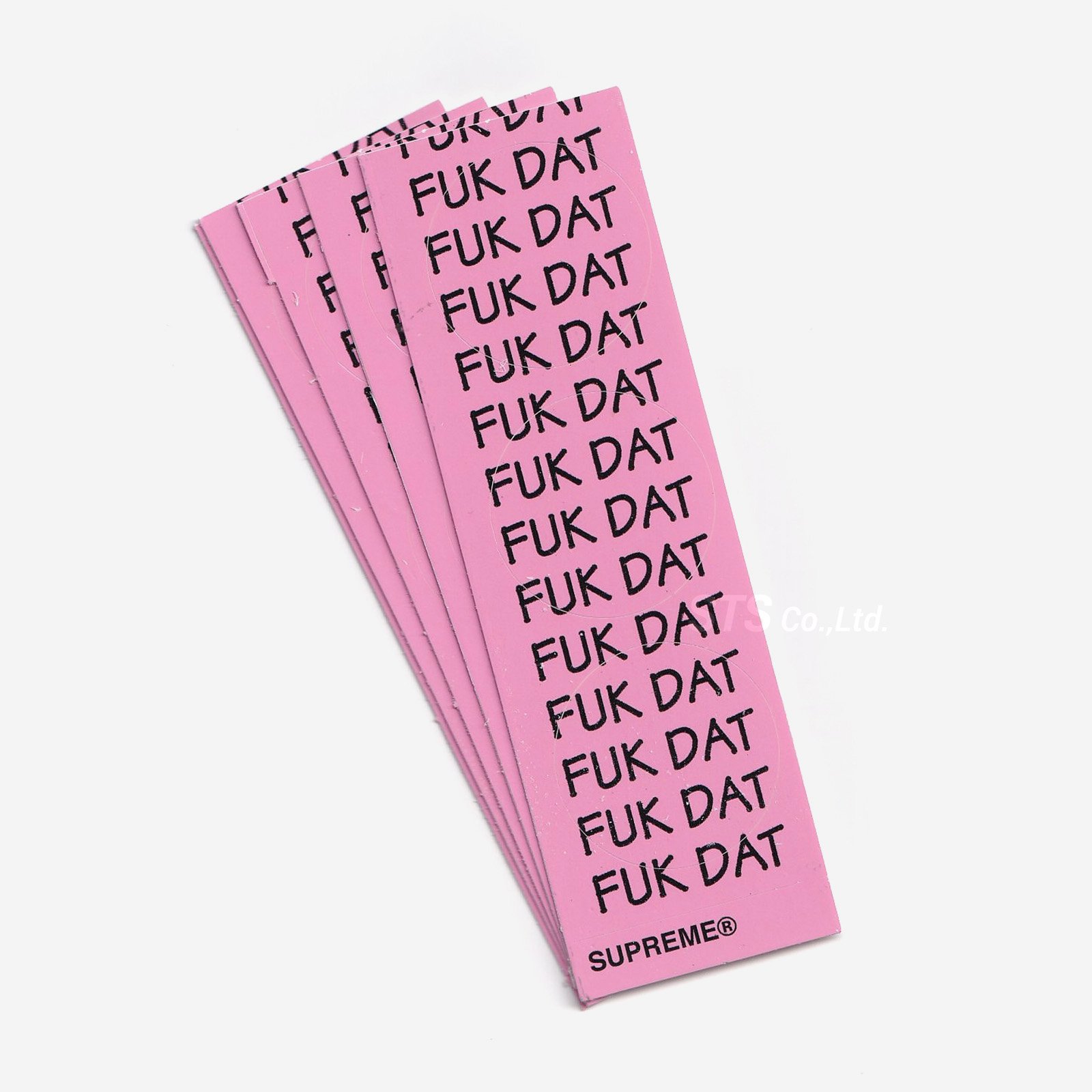 Supreme - FUK DAT Sticker | 2022 Fall/Winter | ステッカーシート ...