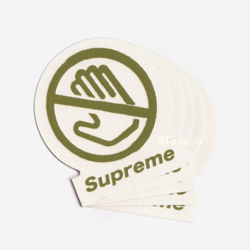 Supreme - Warning Sticker