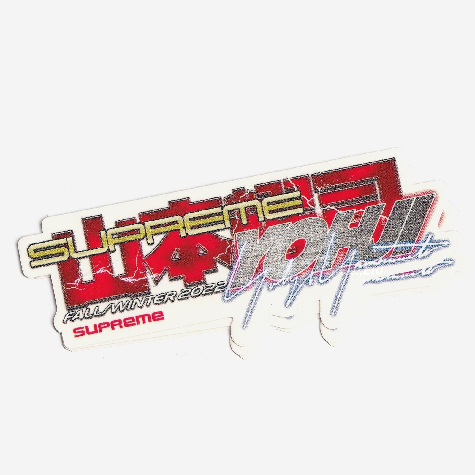 Supreme/Yohji Yamamoto TEKKEN Sticker | Supreme 2022 Fall