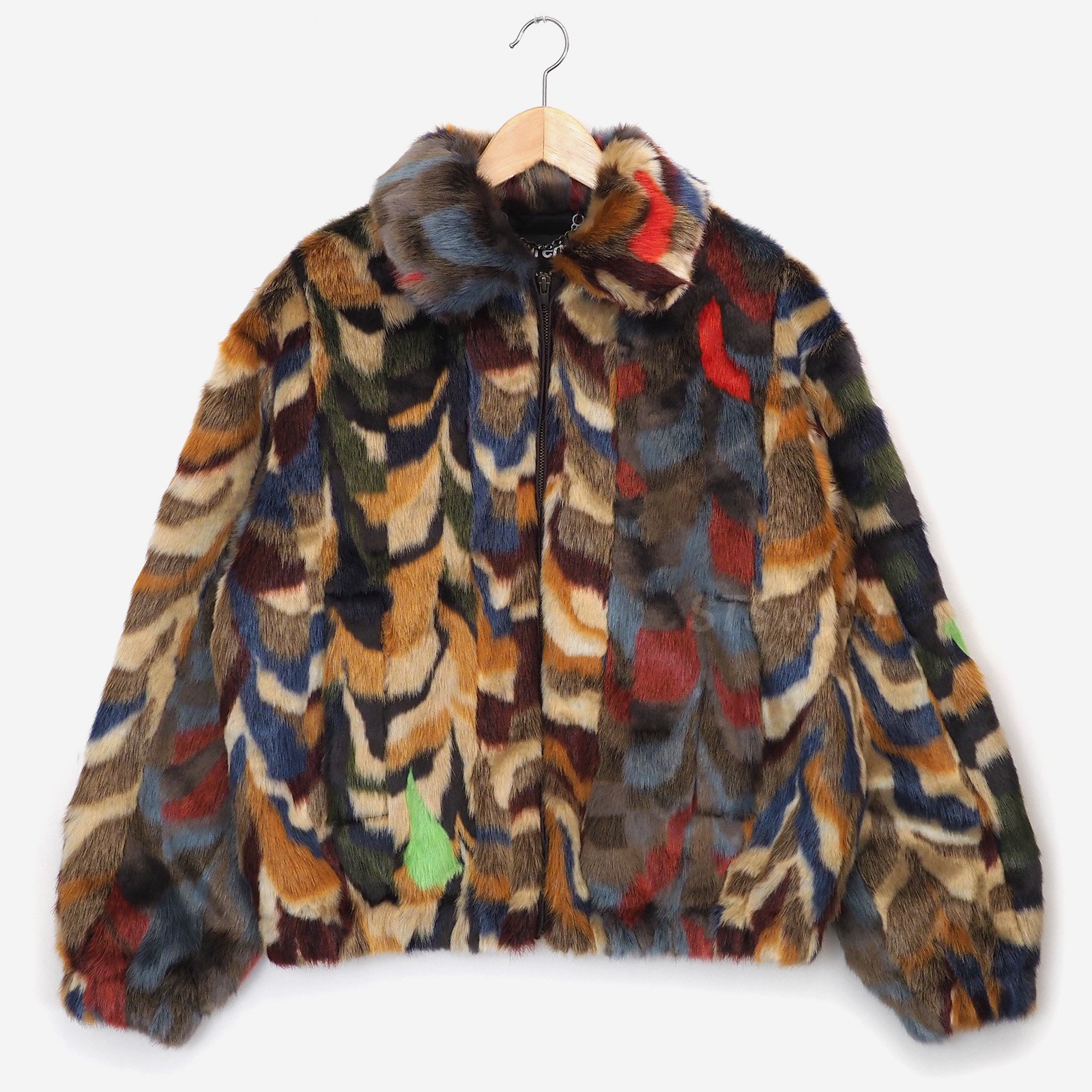 Supreme - Multicolor Faux Fur Bomber Jacket - ParkSIDER