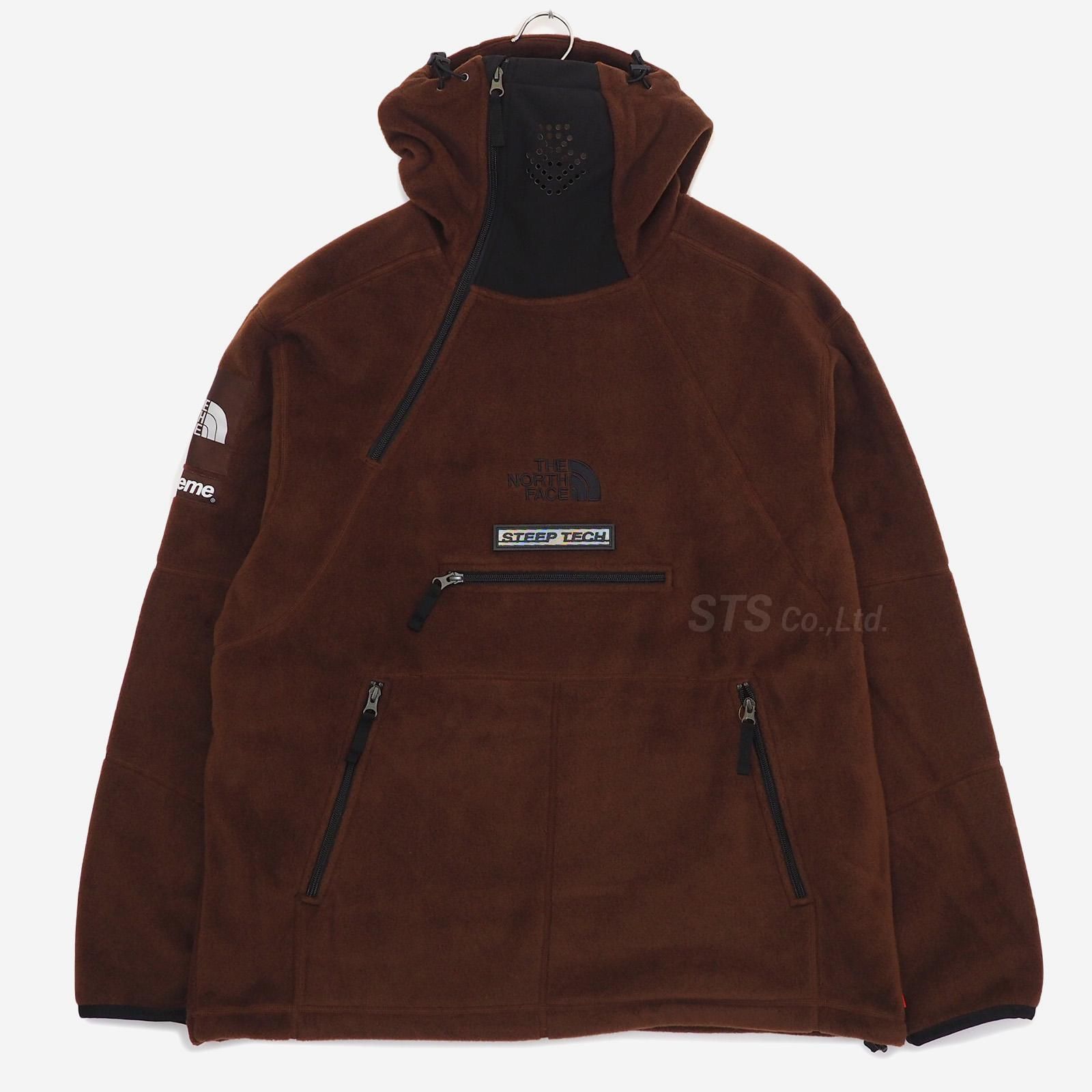 着用機会がないため出品しますSupremeNorthface SteeptechfleecePullover