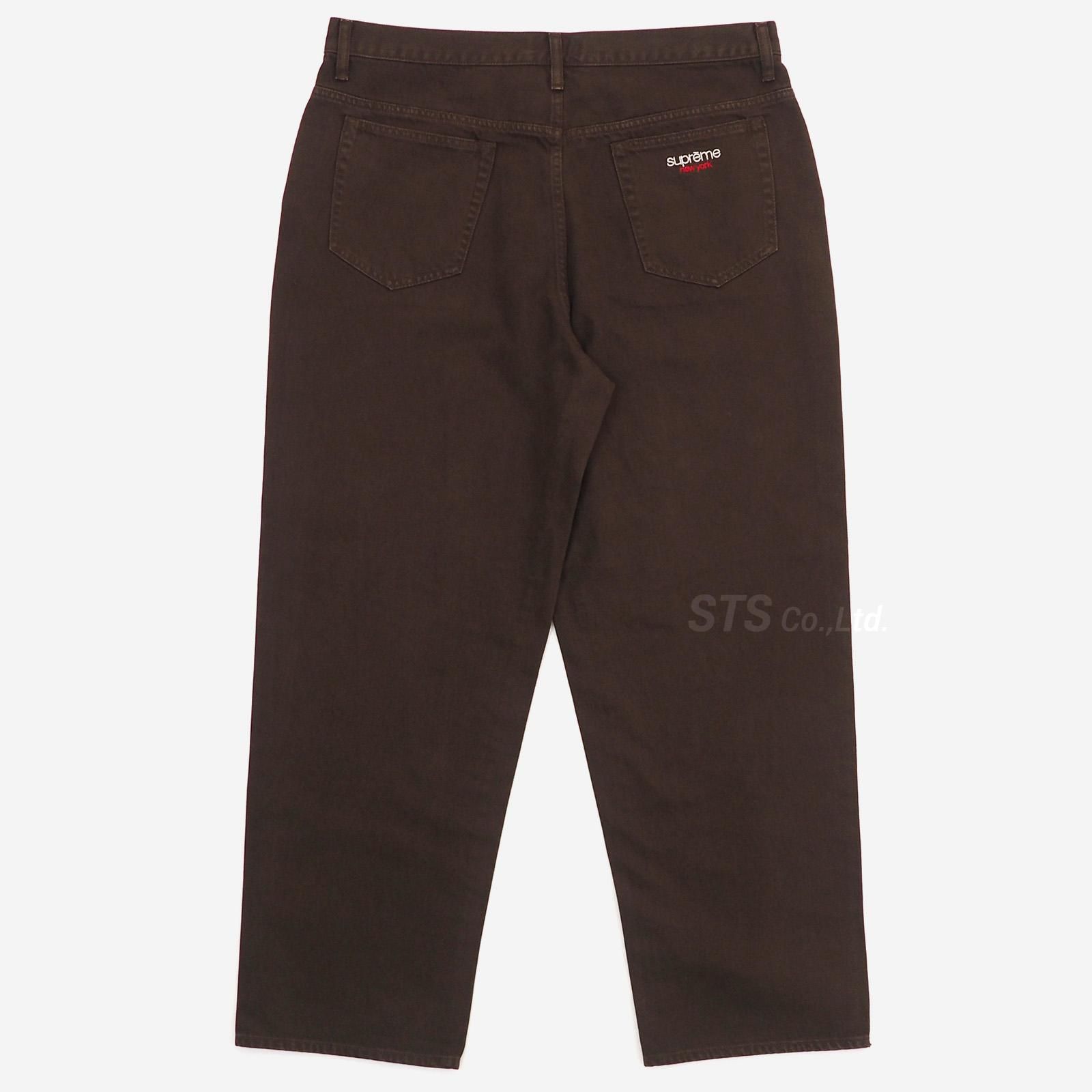 Supreme Baggy Jean Brown