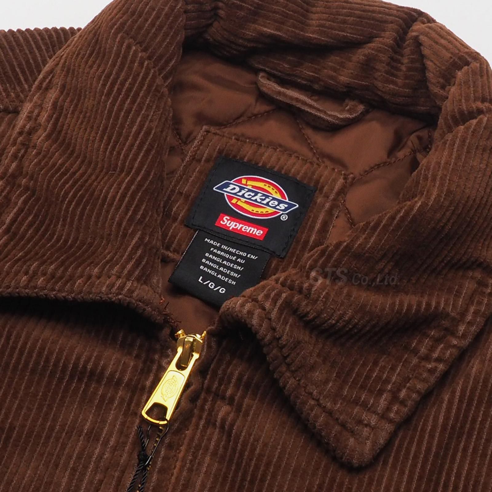 Dickies Supreme コラボ ジャケット S ブラウン Supreme × DICKIES 22AW 22FW コラボアイテムが10月29日 Week9に