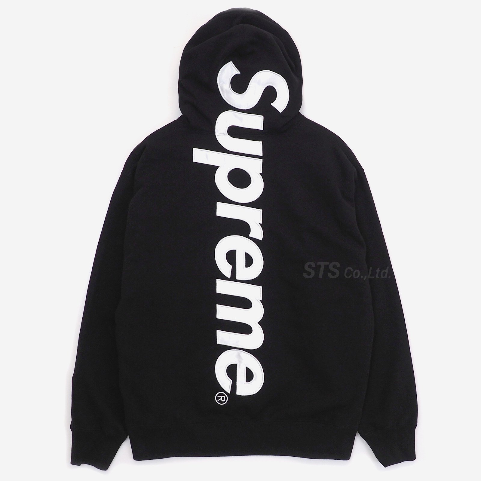 Supreme Satin Applique Hooded Sweatshirt-silversky-lifesciences.com