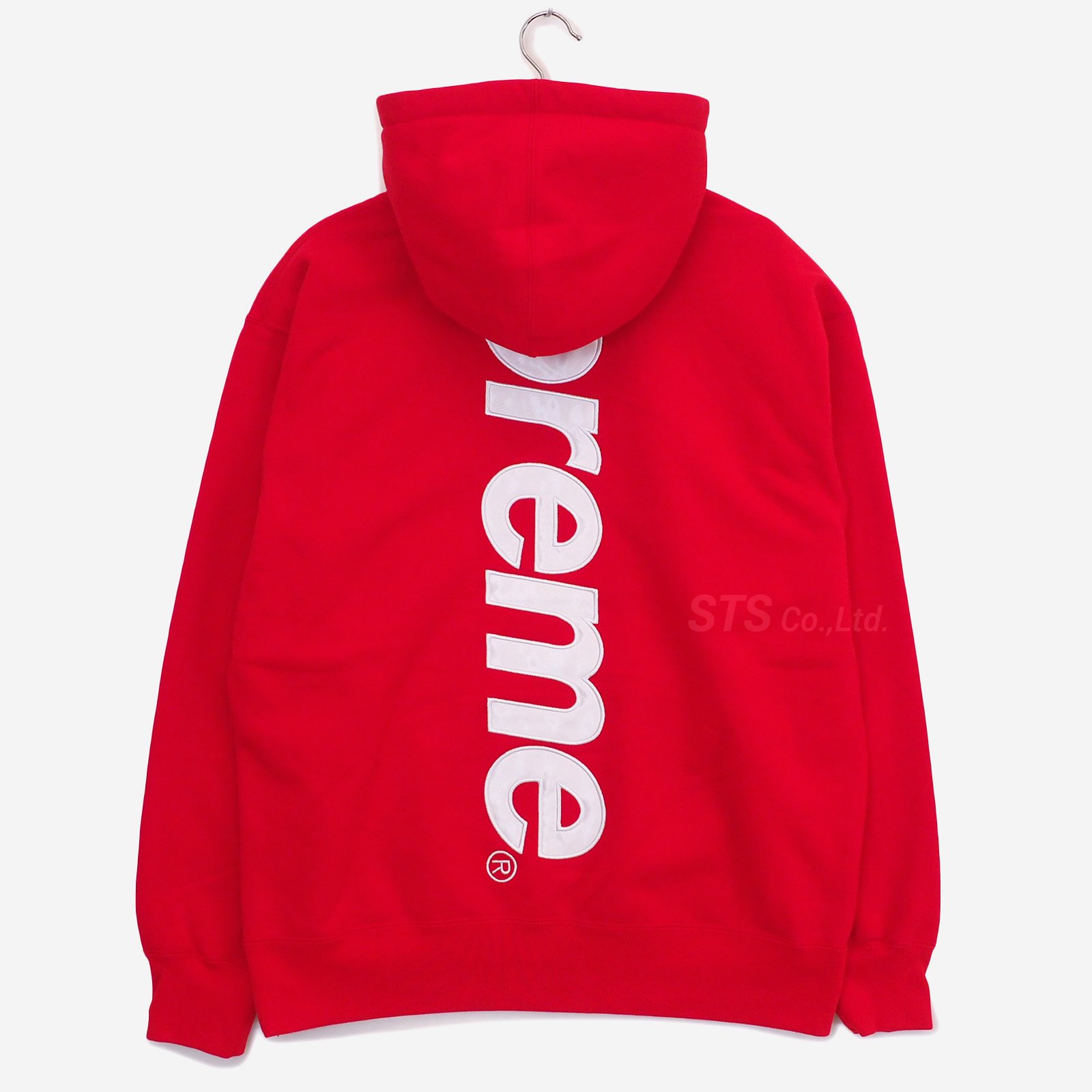 Supreme - Satin Applique Hooded Sweatshirt - ParkSIDER