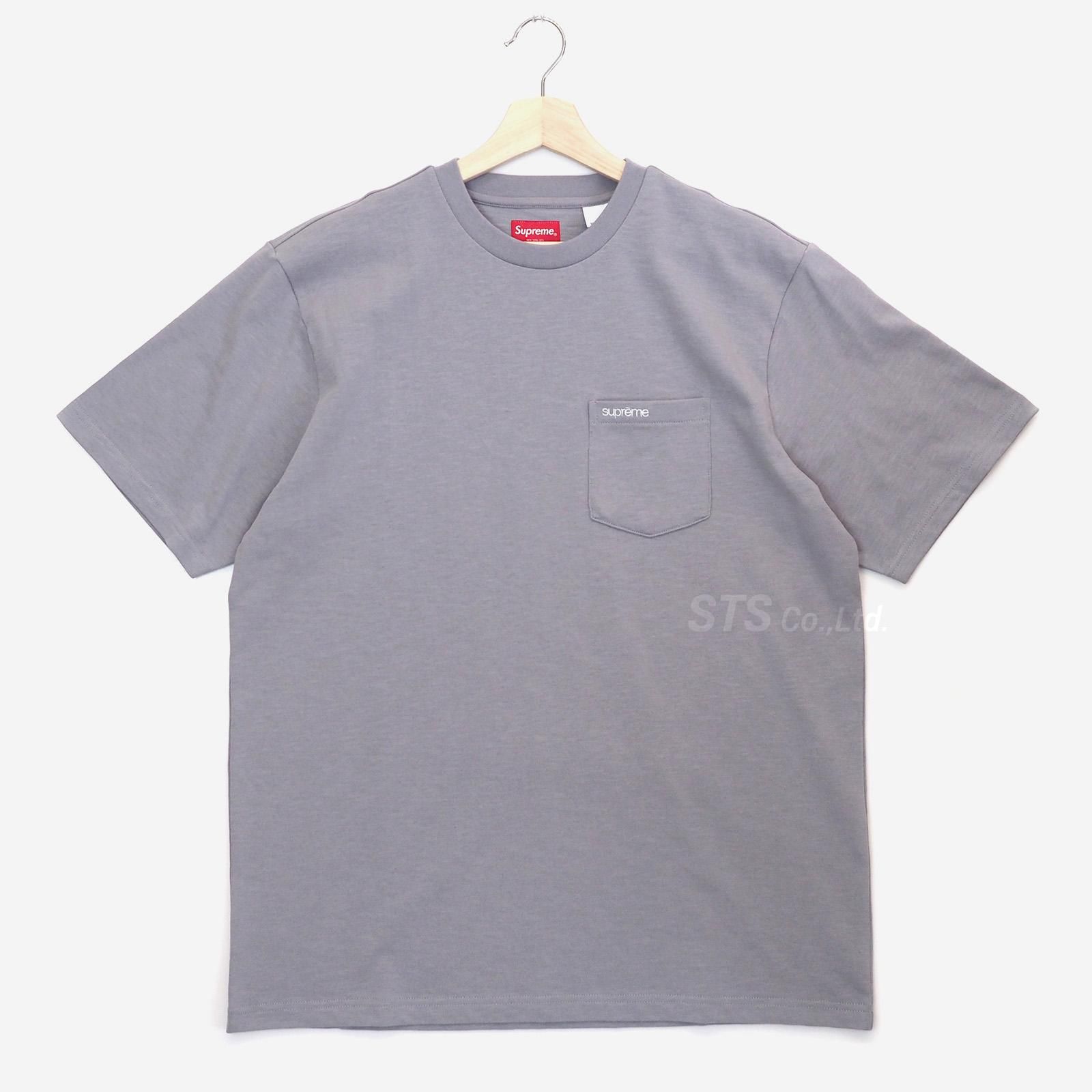 Supreme L/S Pocket Tee ホワイト 17aw Authentic & Rare* Supreme L/S Pocket Tee White Season FW19